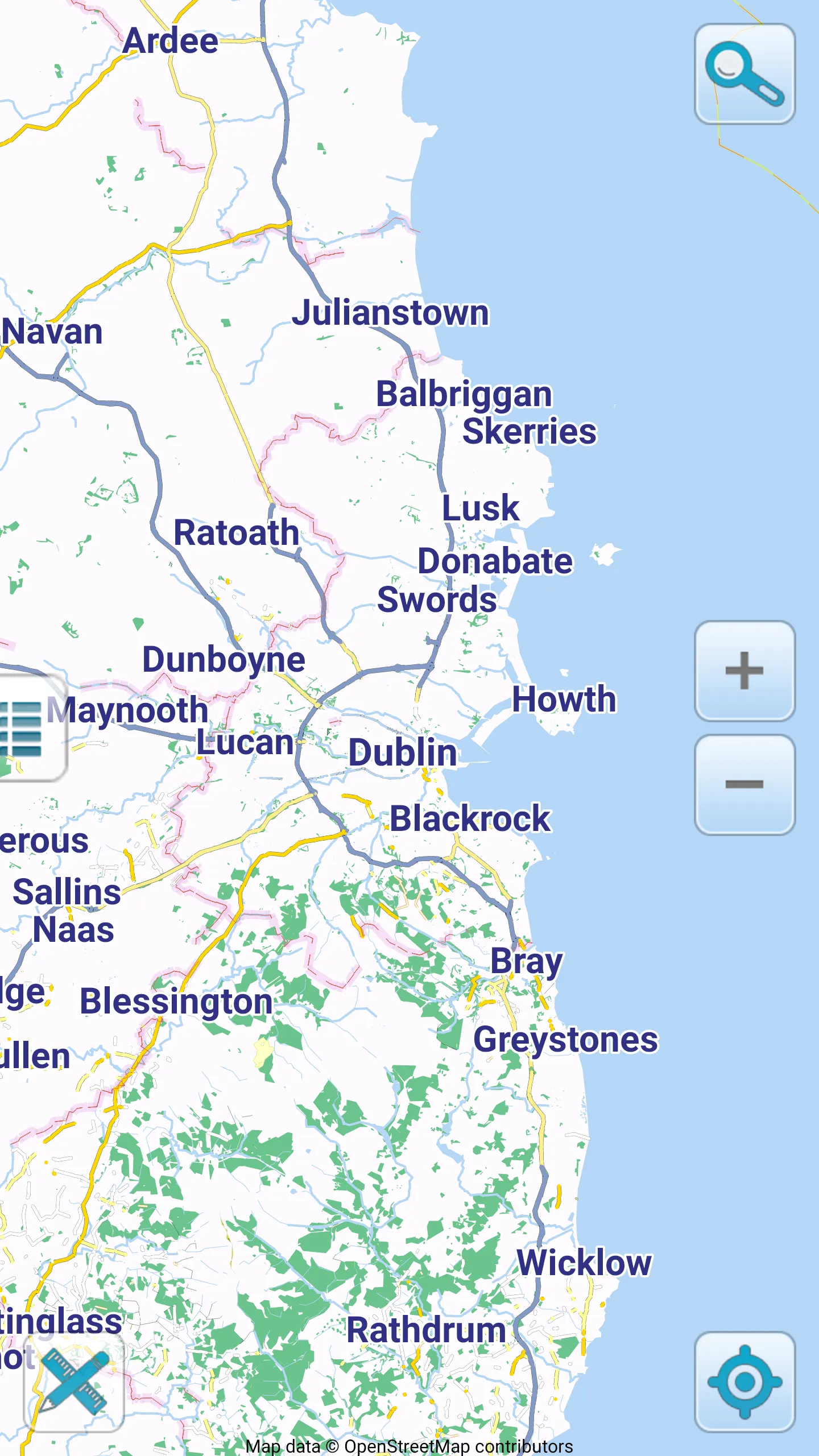 Map of Ireland offline | Indus Appstore | Screenshot