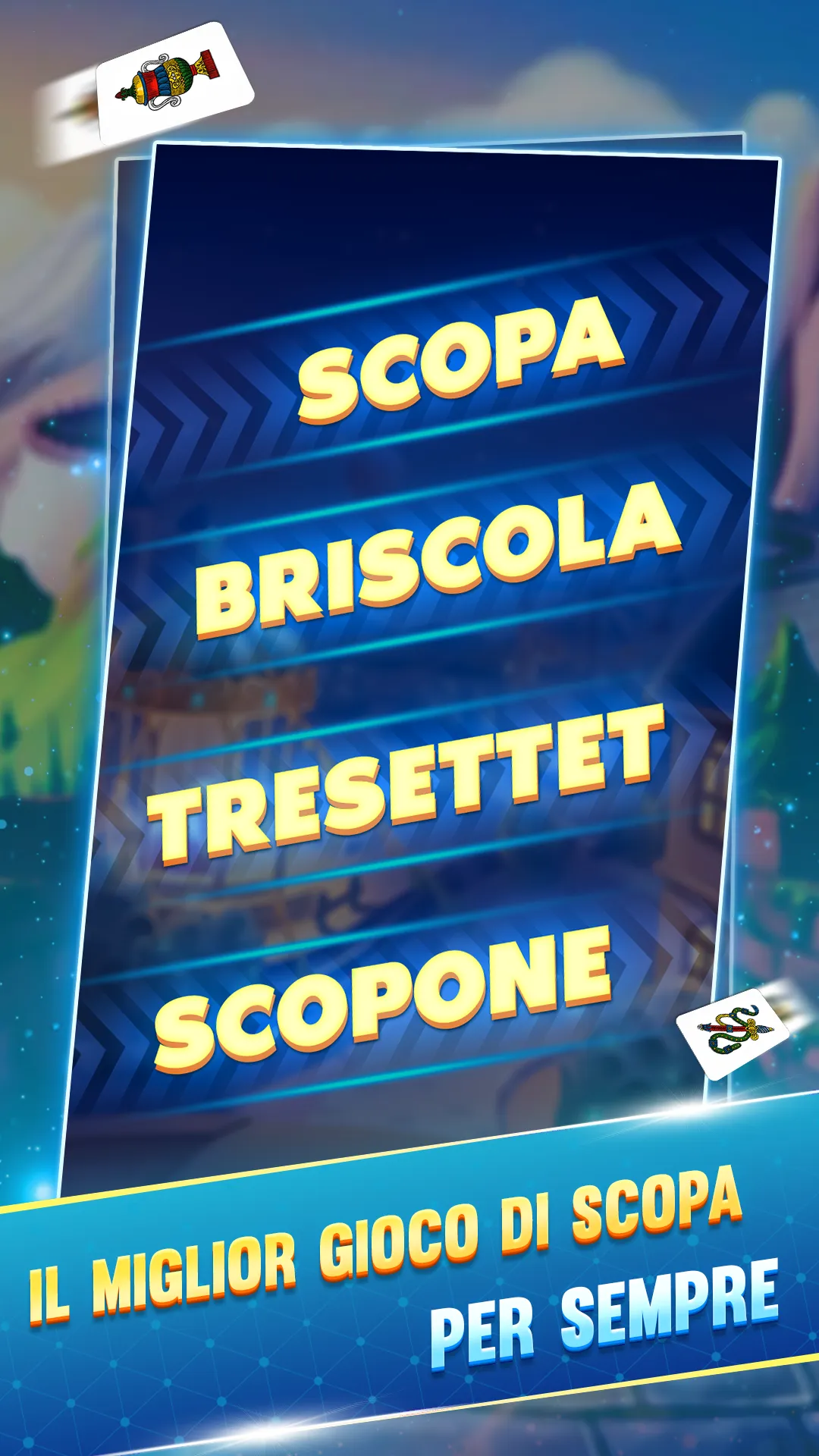 Scopa Briscola Italian Game | Indus Appstore | Screenshot