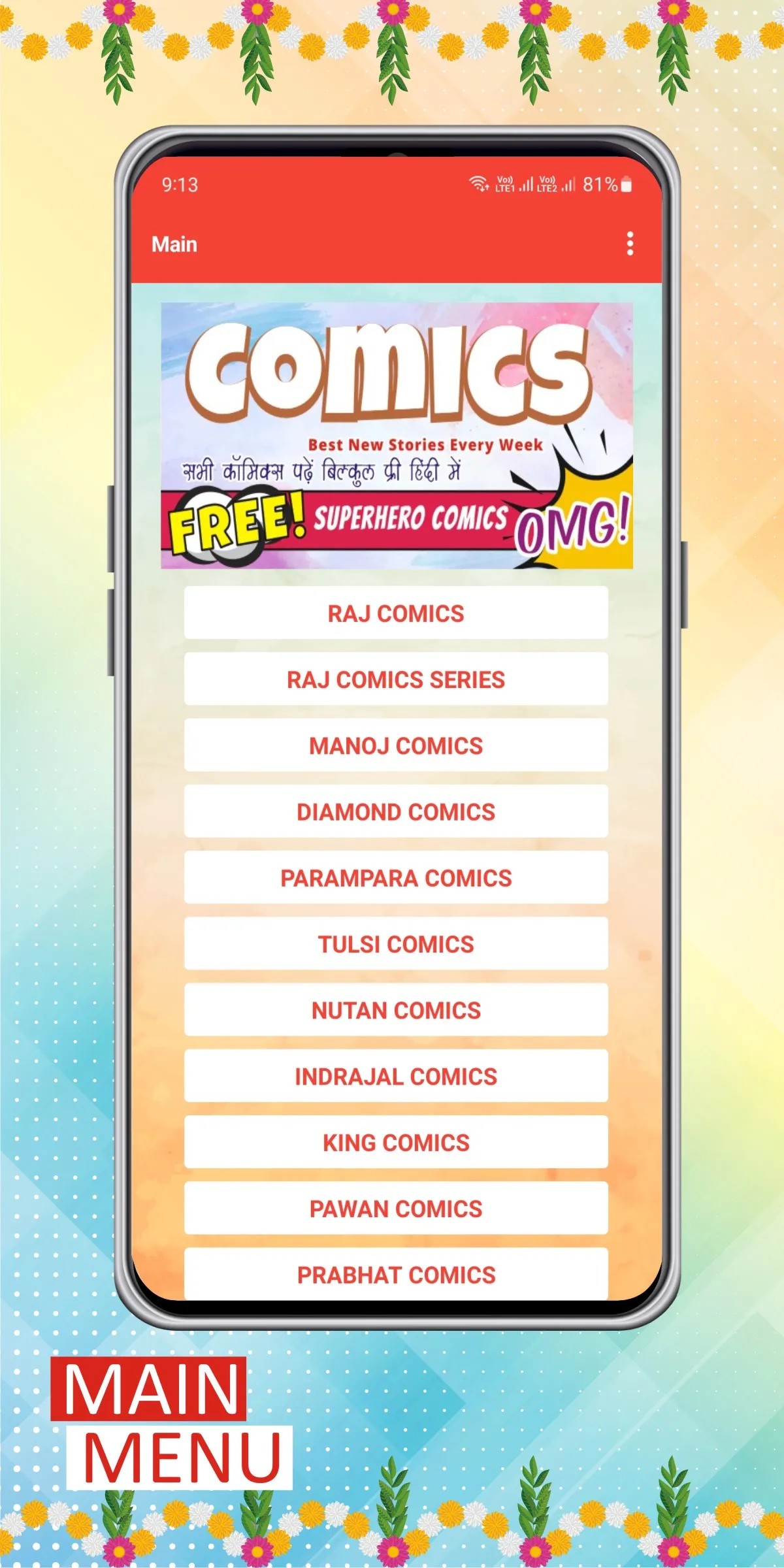 Bankelal Comics Lite | Indus Appstore | Screenshot