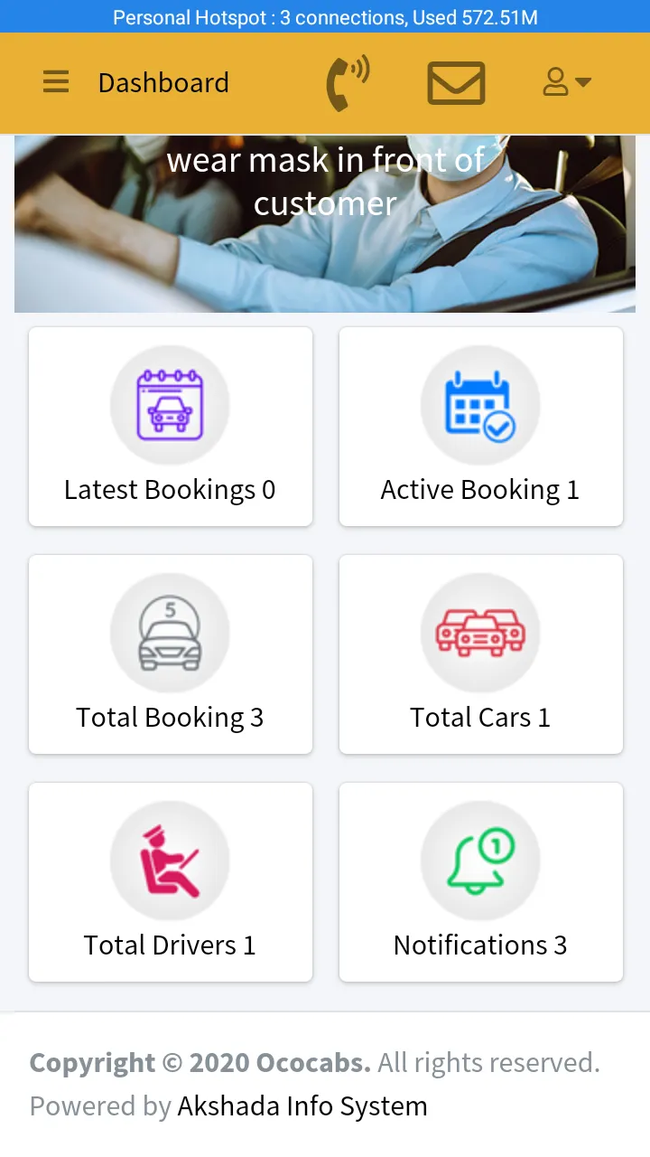 Ococabs Partner | Indus Appstore | Screenshot