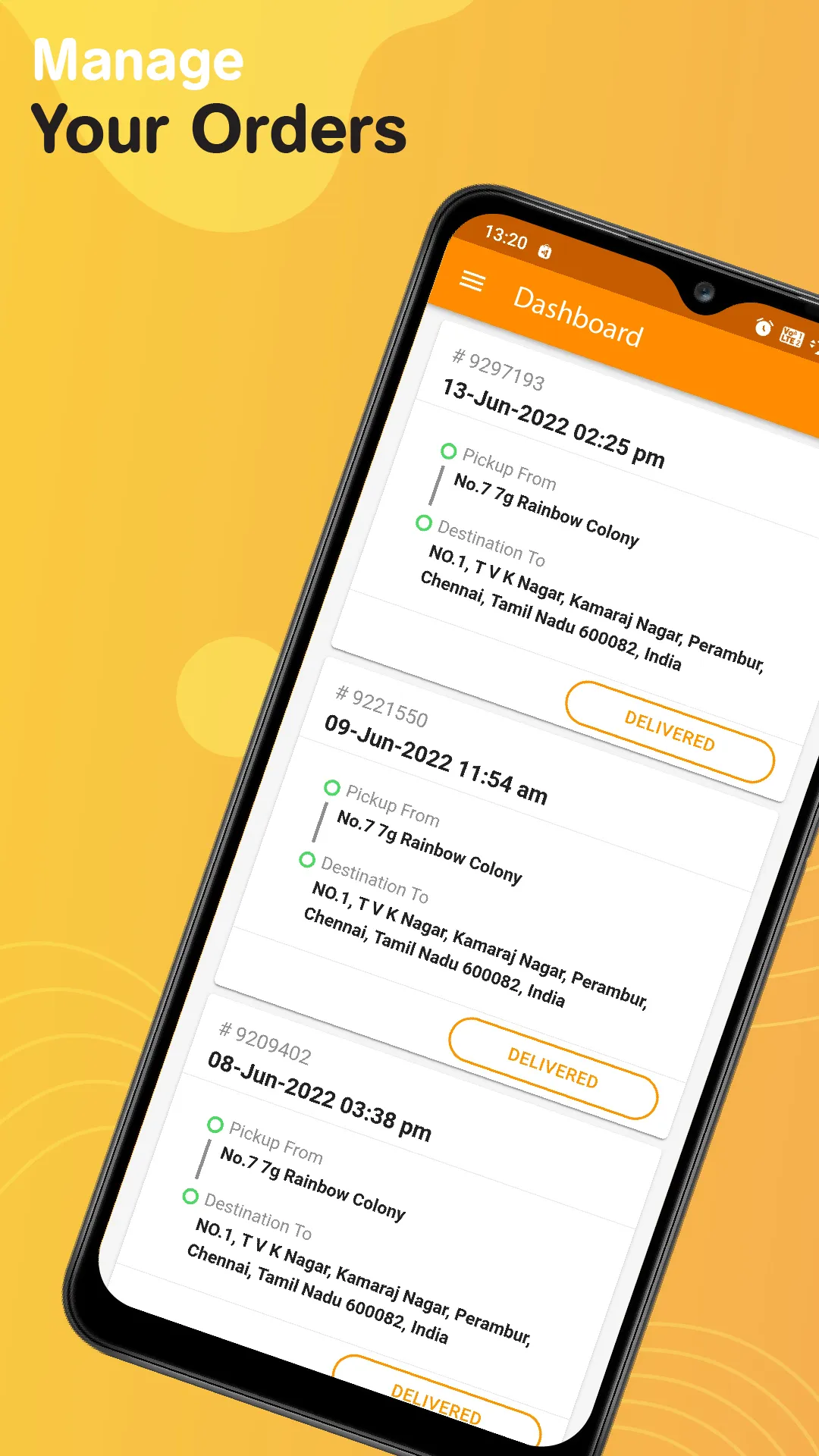 PosBytz Delivery | Indus Appstore | Screenshot