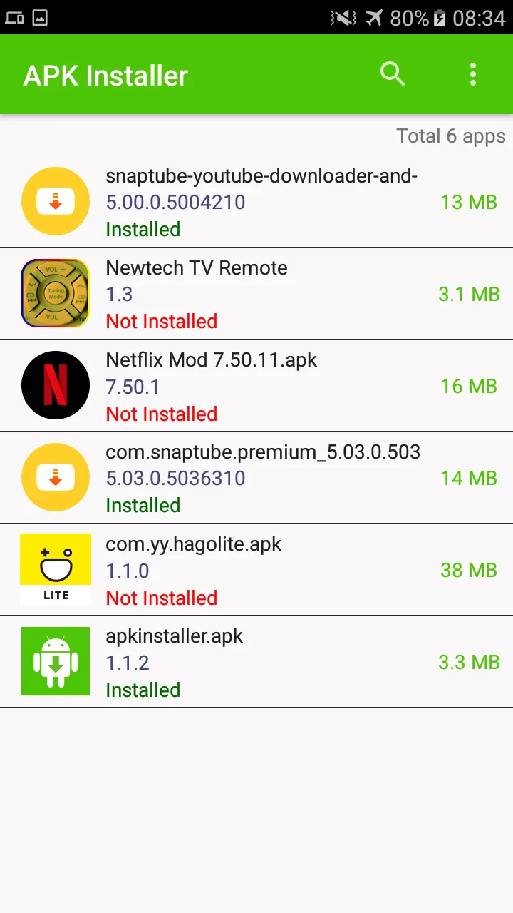 APK Installer | Indus Appstore | Screenshot