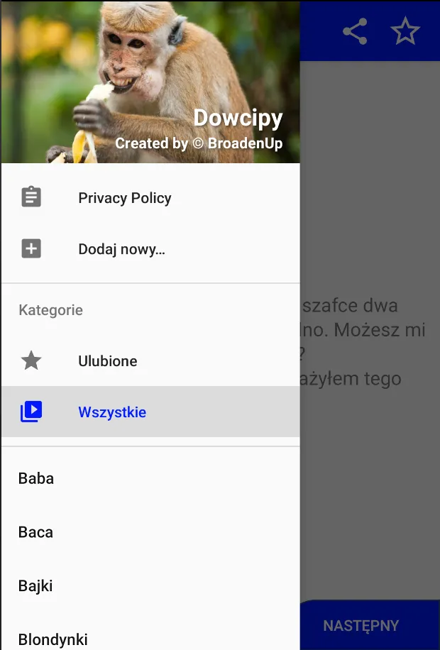 Dowcipy | Indus Appstore | Screenshot