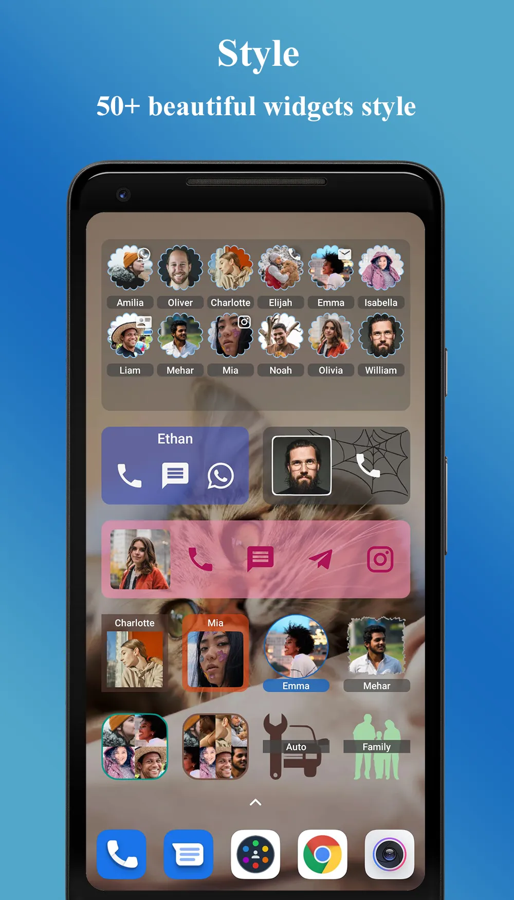 Contacts Widget | Indus Appstore | Screenshot