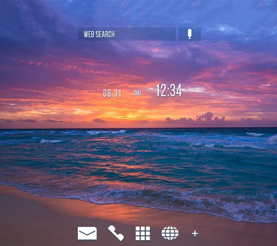 Sunset Sea Theme | Indus Appstore | Screenshot