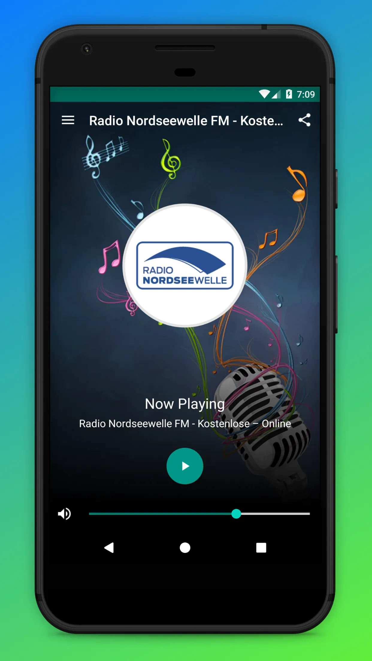 Radio Nordseewelle FM Online | Indus Appstore | Screenshot