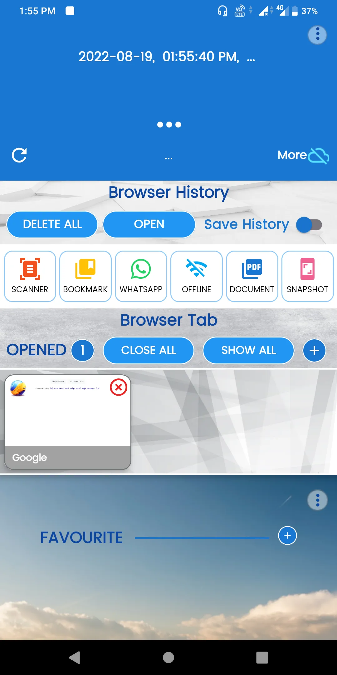 My Desktop Browser | Indus Appstore | Screenshot