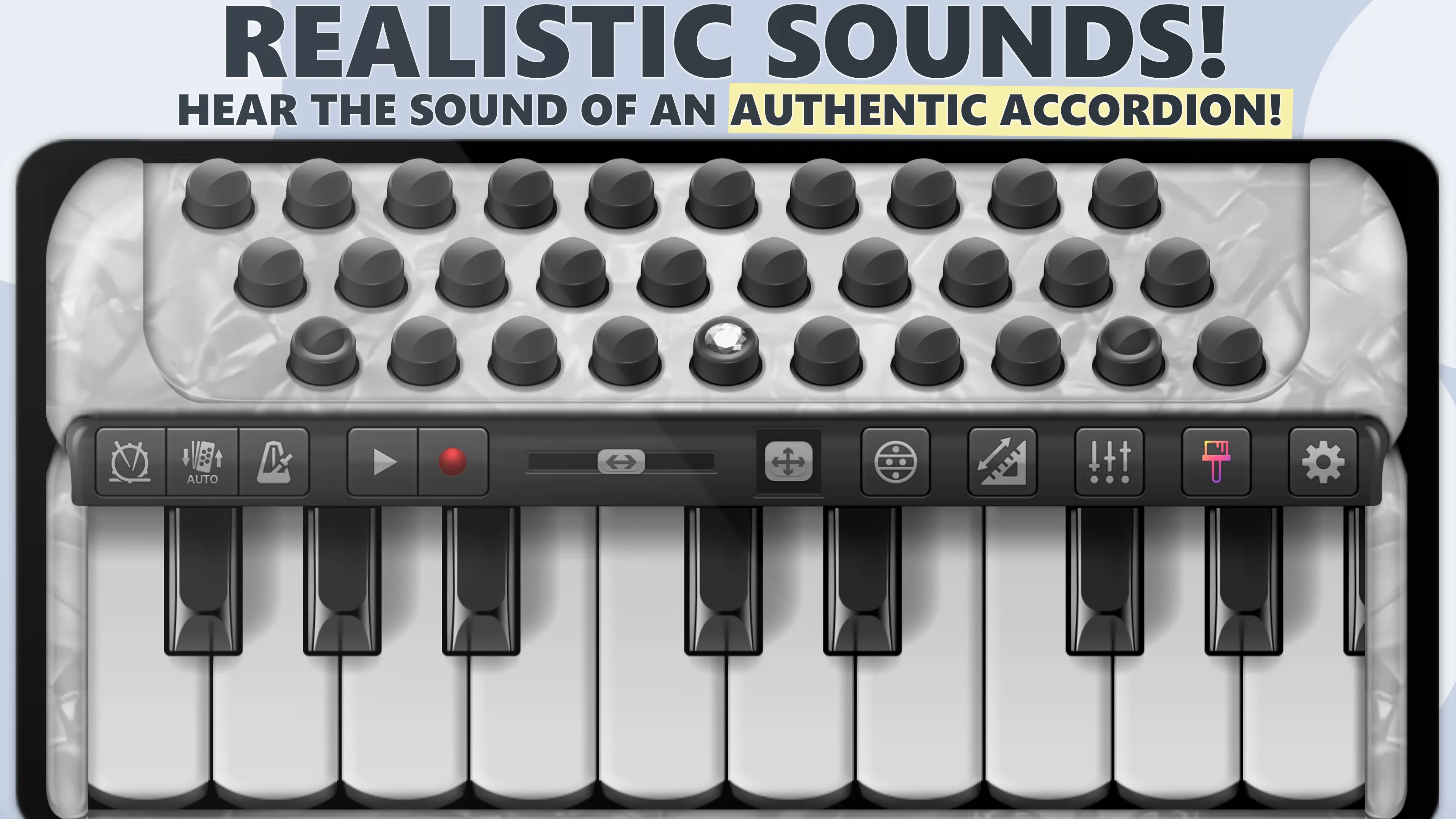 Accordion Piano Cassoto Game | Indus Appstore | Screenshot