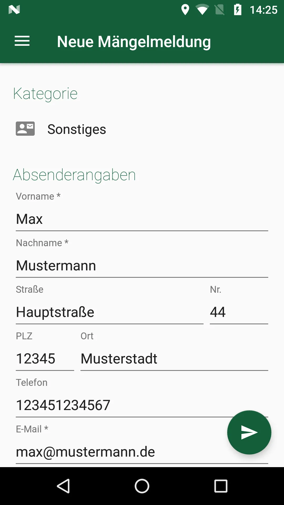 Melde-App Stadt Salzgitter | Indus Appstore | Screenshot