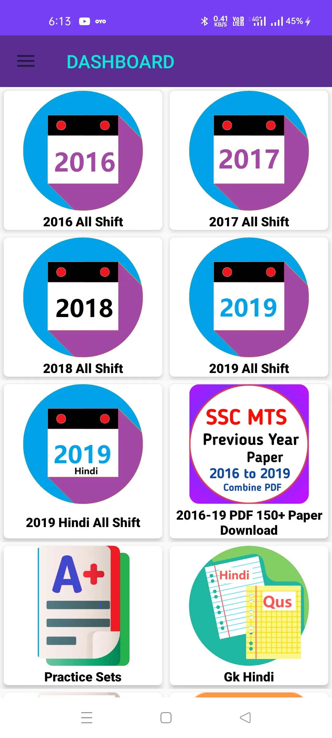 SSC MTS Previous Year Paper | Indus Appstore | Screenshot