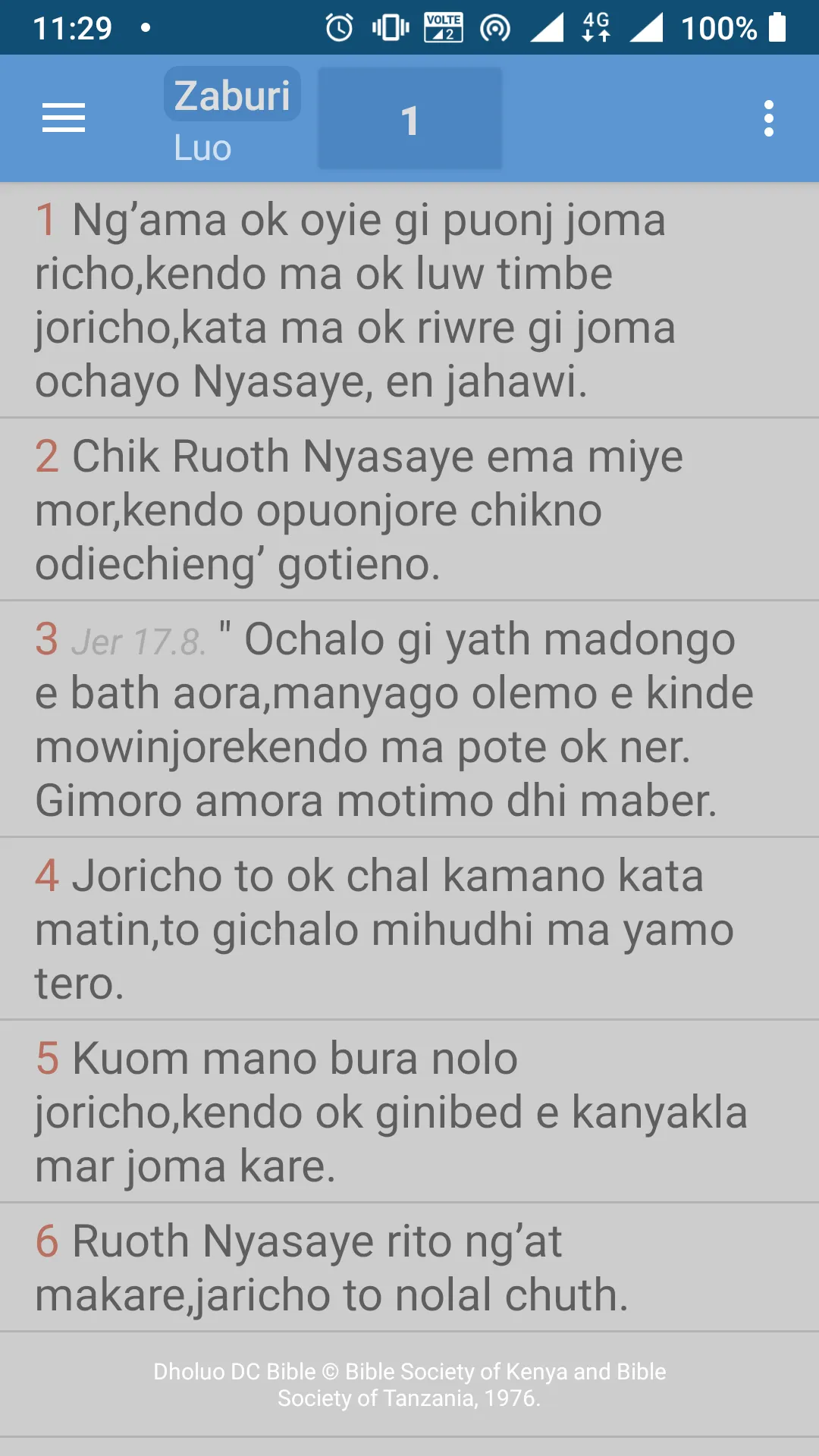 Luo Bible - Muma Maler | Indus Appstore | Screenshot