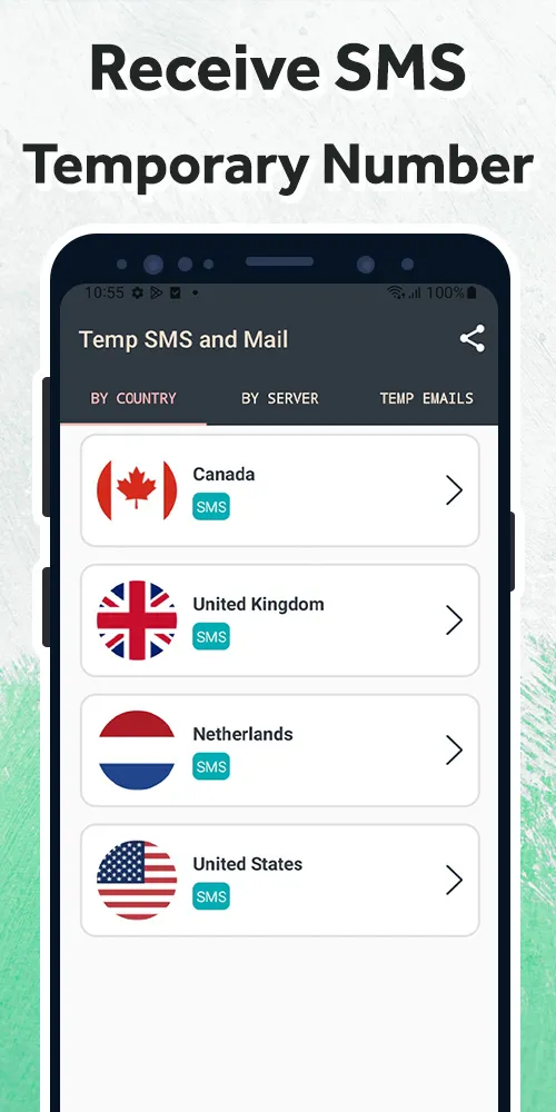 Temp SMS and Mail | Indus Appstore | Screenshot