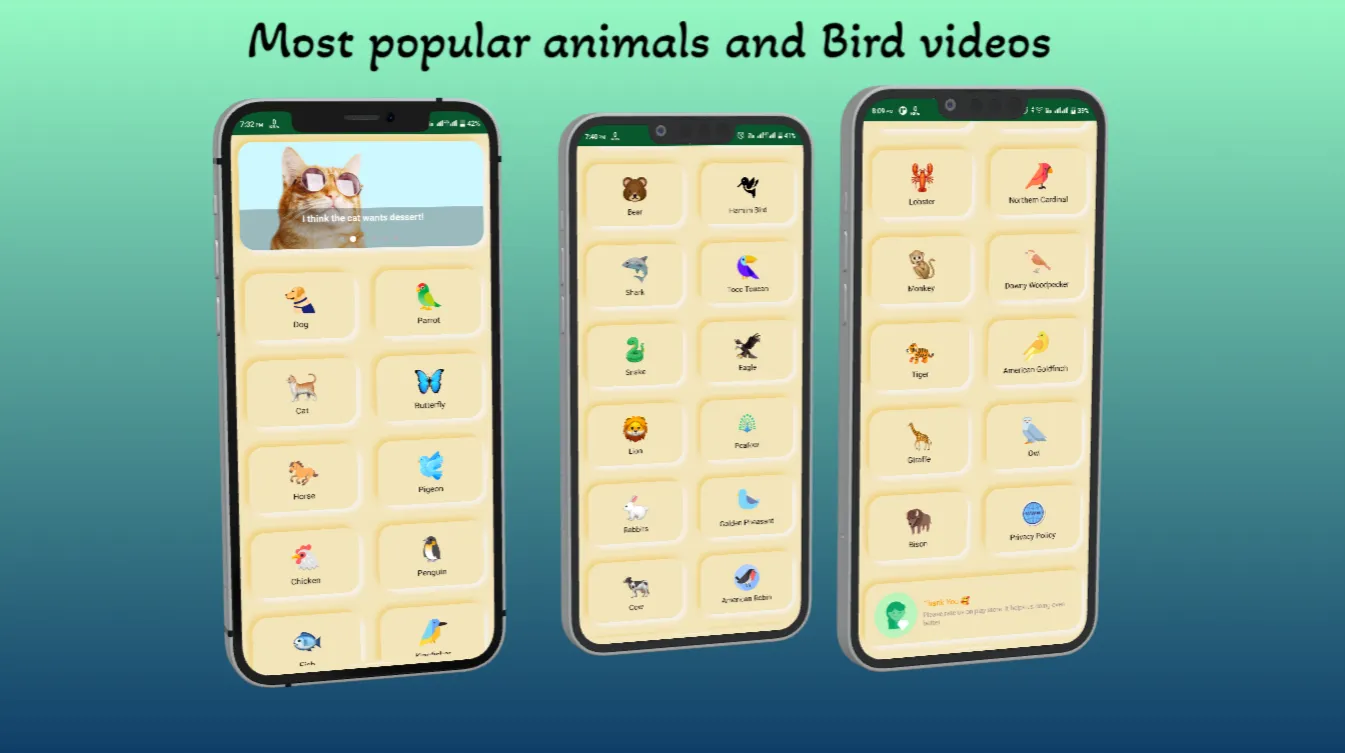 Animal And Bird Videos | Indus Appstore | Screenshot