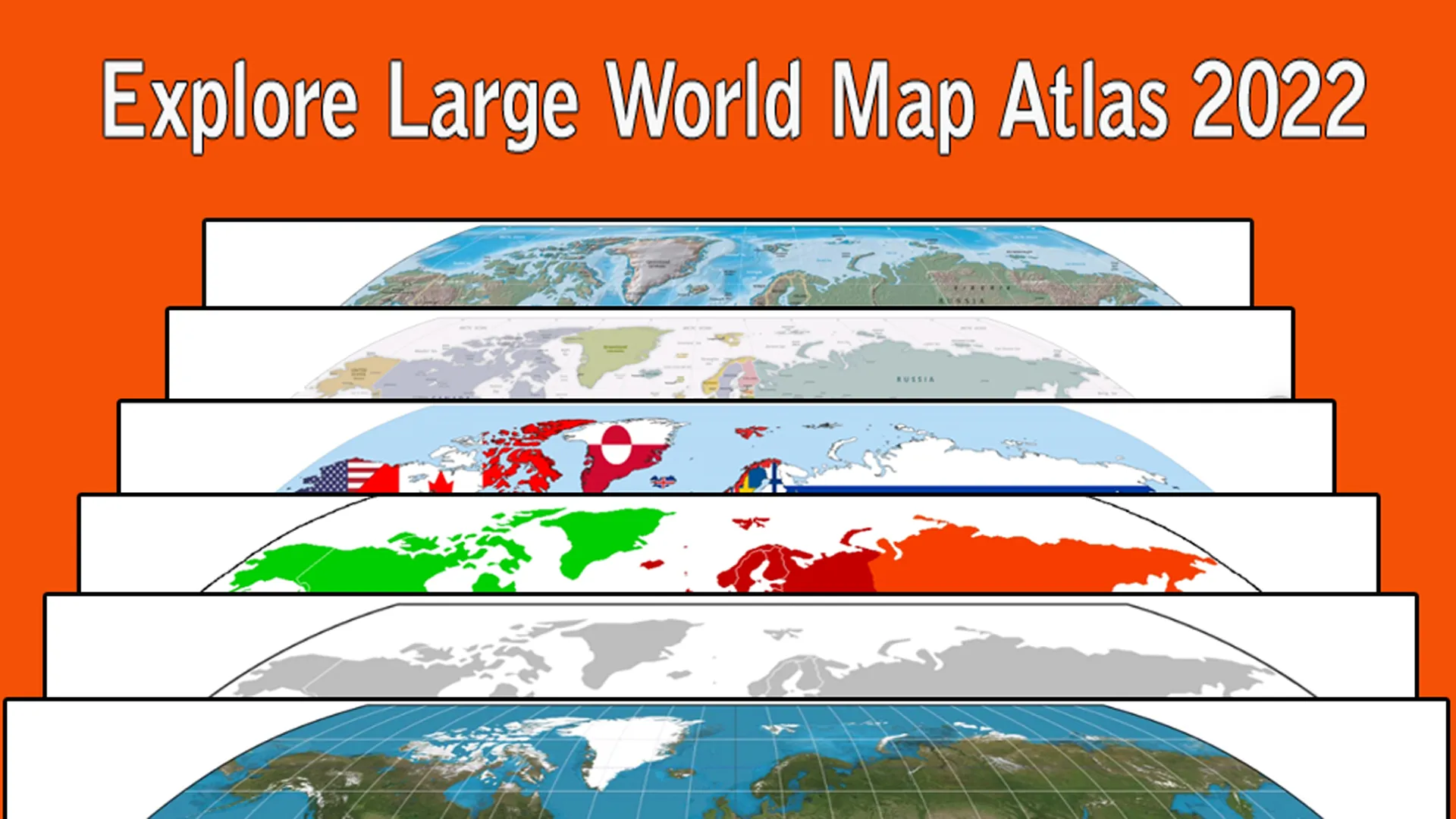 World Atlas Map | Indus Appstore | Screenshot