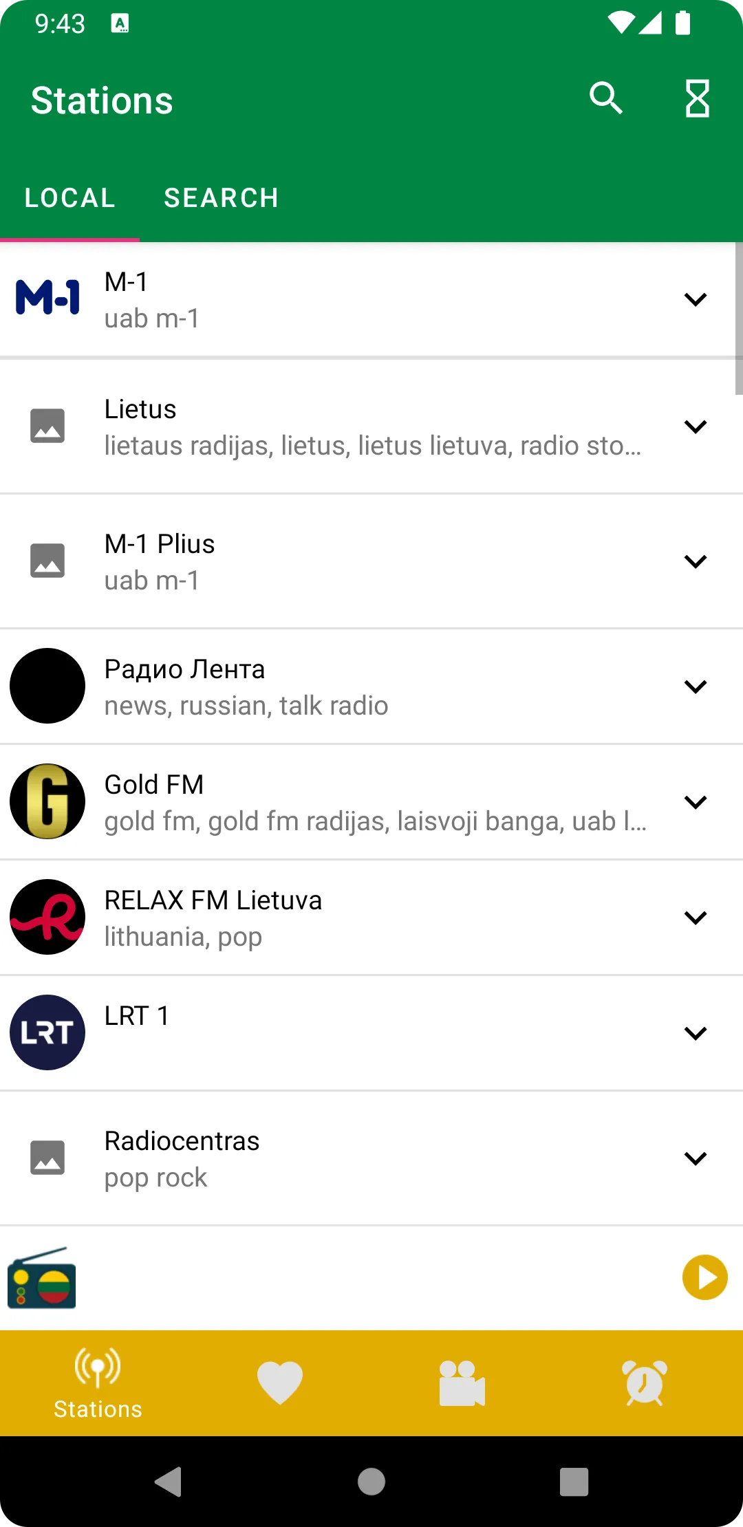 Radio Lithuania : Online FM | Indus Appstore | Screenshot