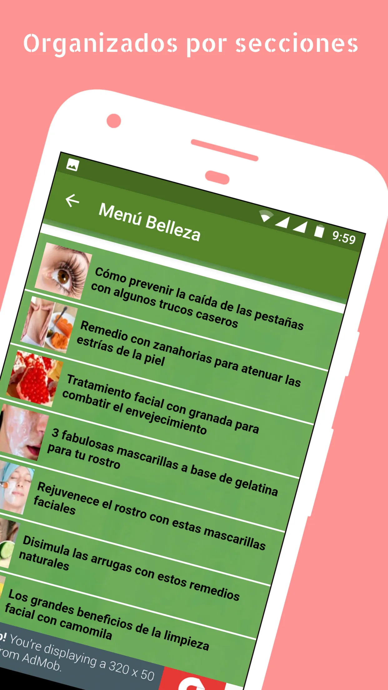 Consejos de Belleza Caseros | Indus Appstore | Screenshot