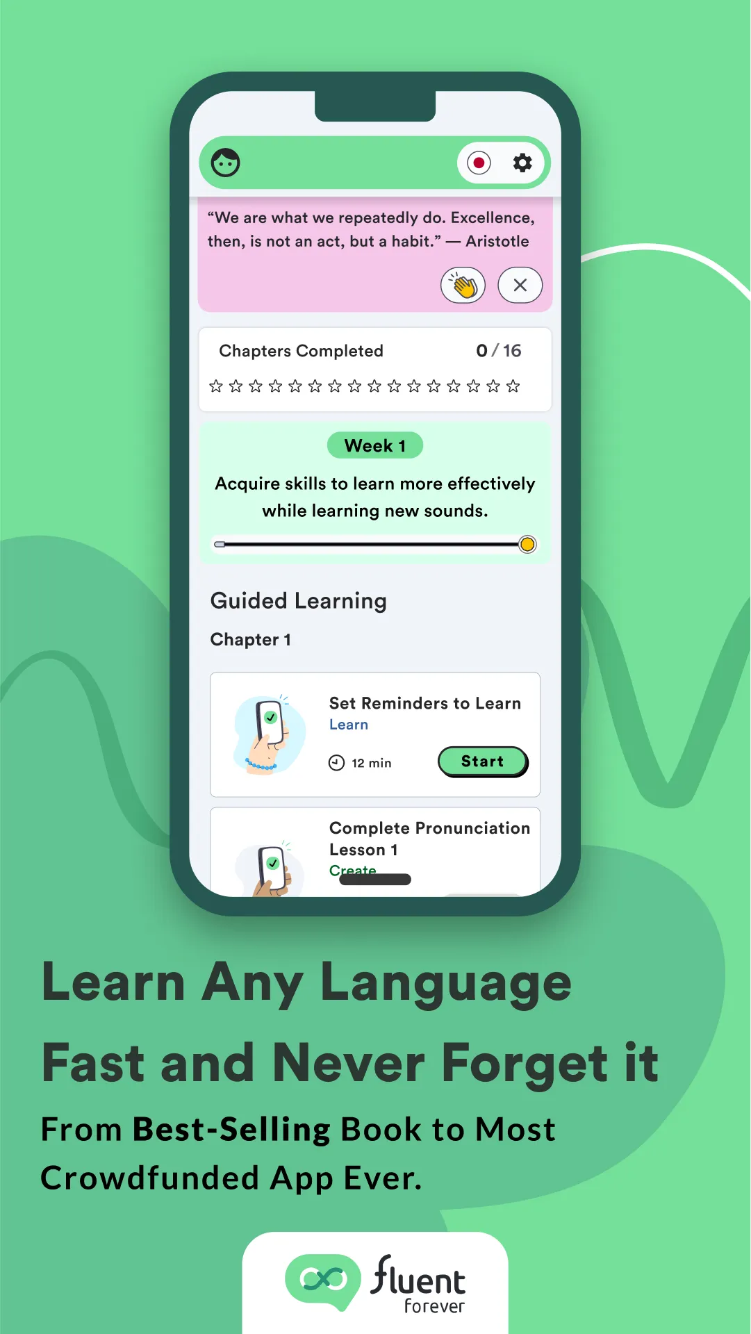 Fluent Forever - Language App | Indus Appstore | Screenshot