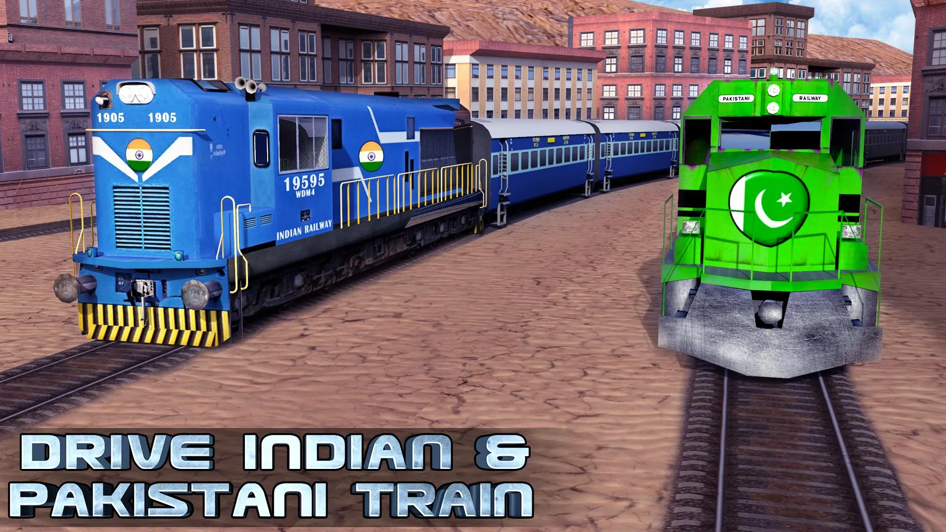 India VS Pakistan Train racing | Indus Appstore | Screenshot