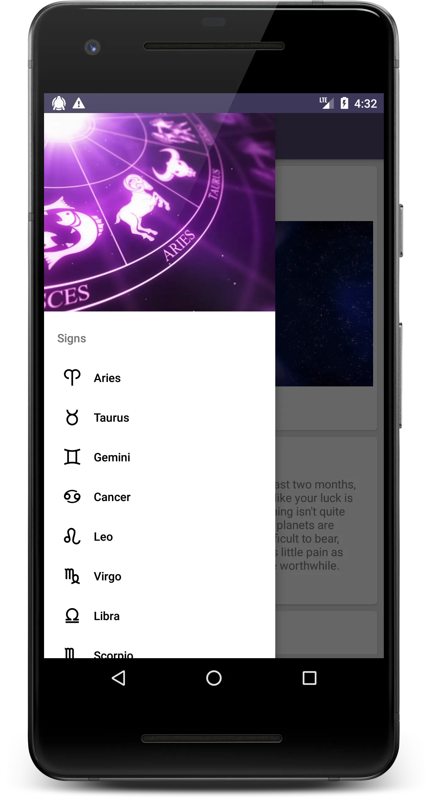 Daily Horoscope, zodiac signs | Indus Appstore | Screenshot