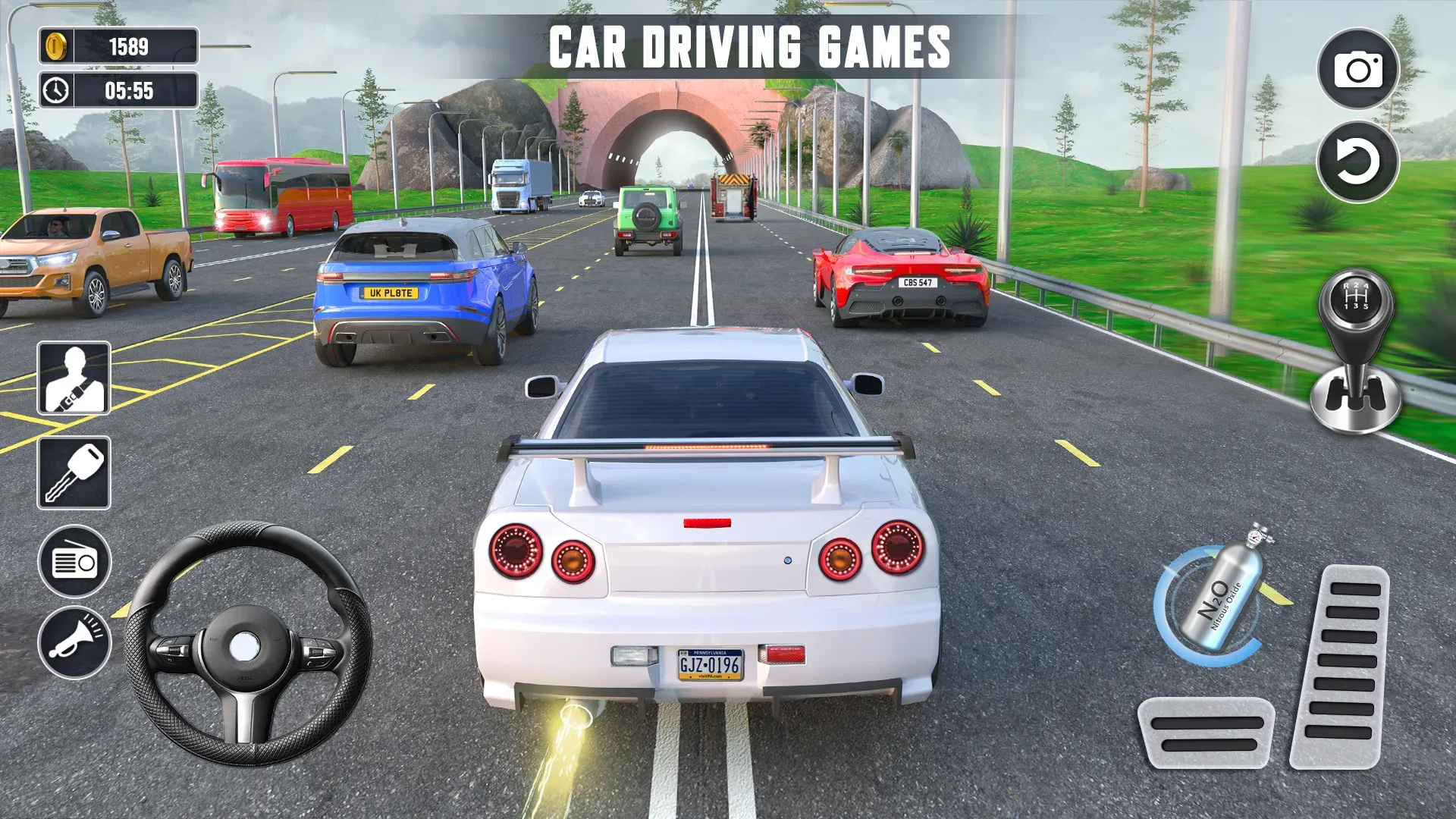 Real Highway Car Racing Games | Indus Appstore | Screenshot