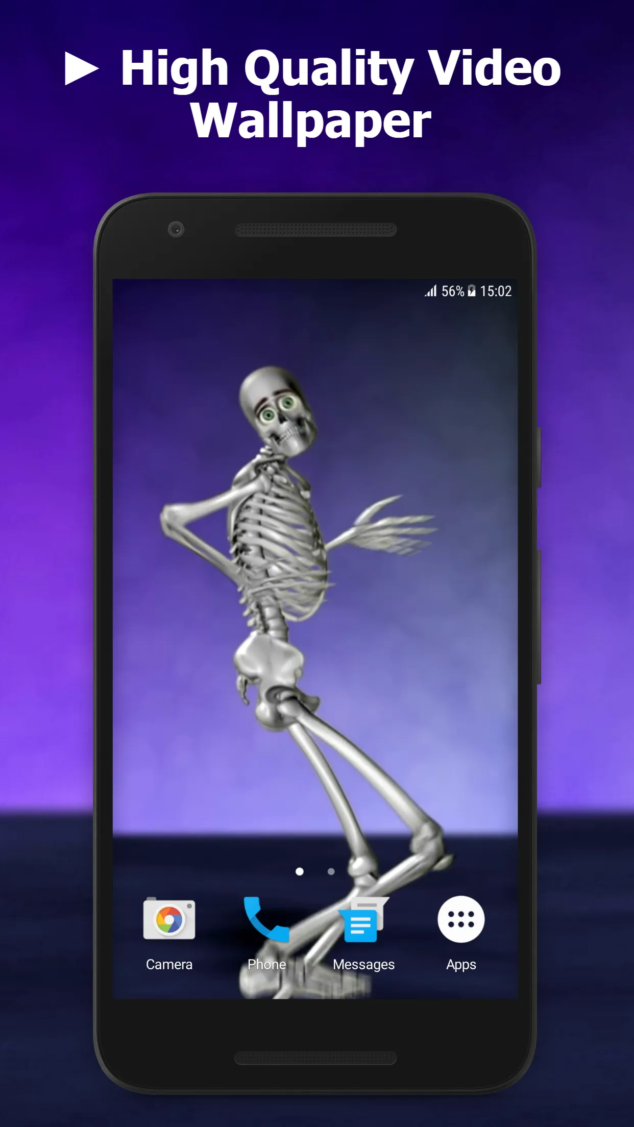 Dance Skeleton Video Wallpaper | Indus Appstore | Screenshot