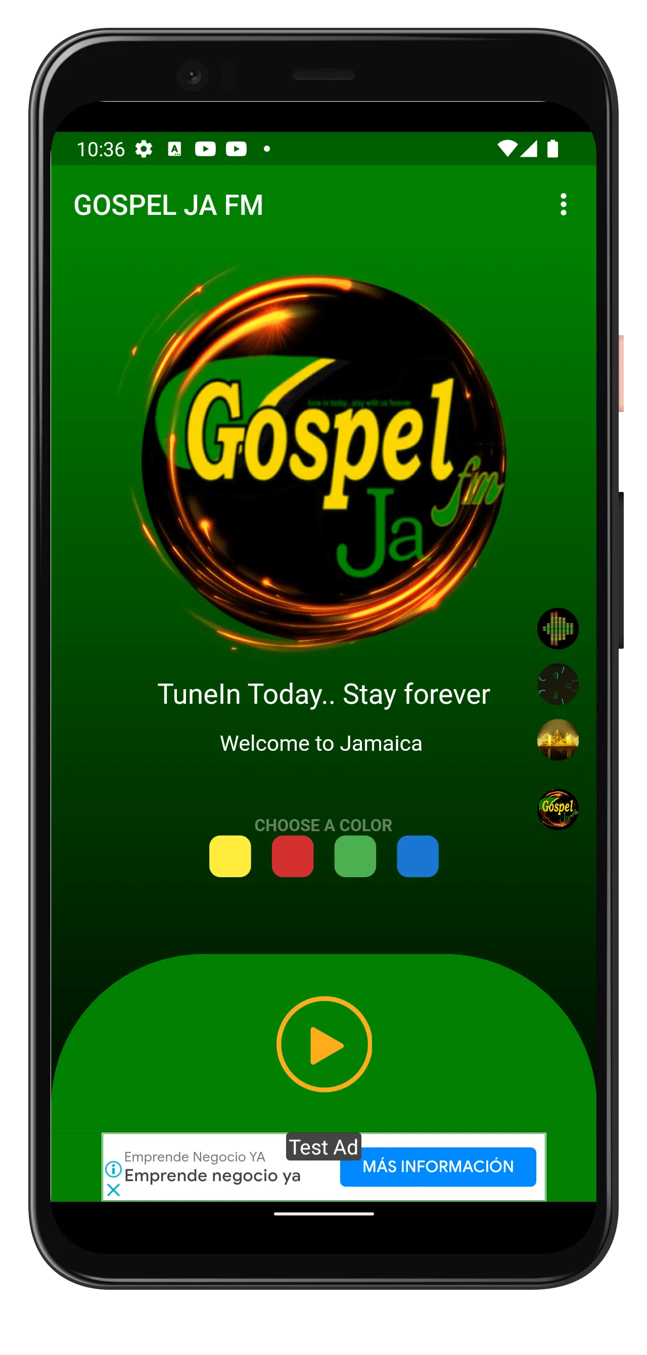 Gospel Ja 91.7 Radio Stream | Indus Appstore | Screenshot