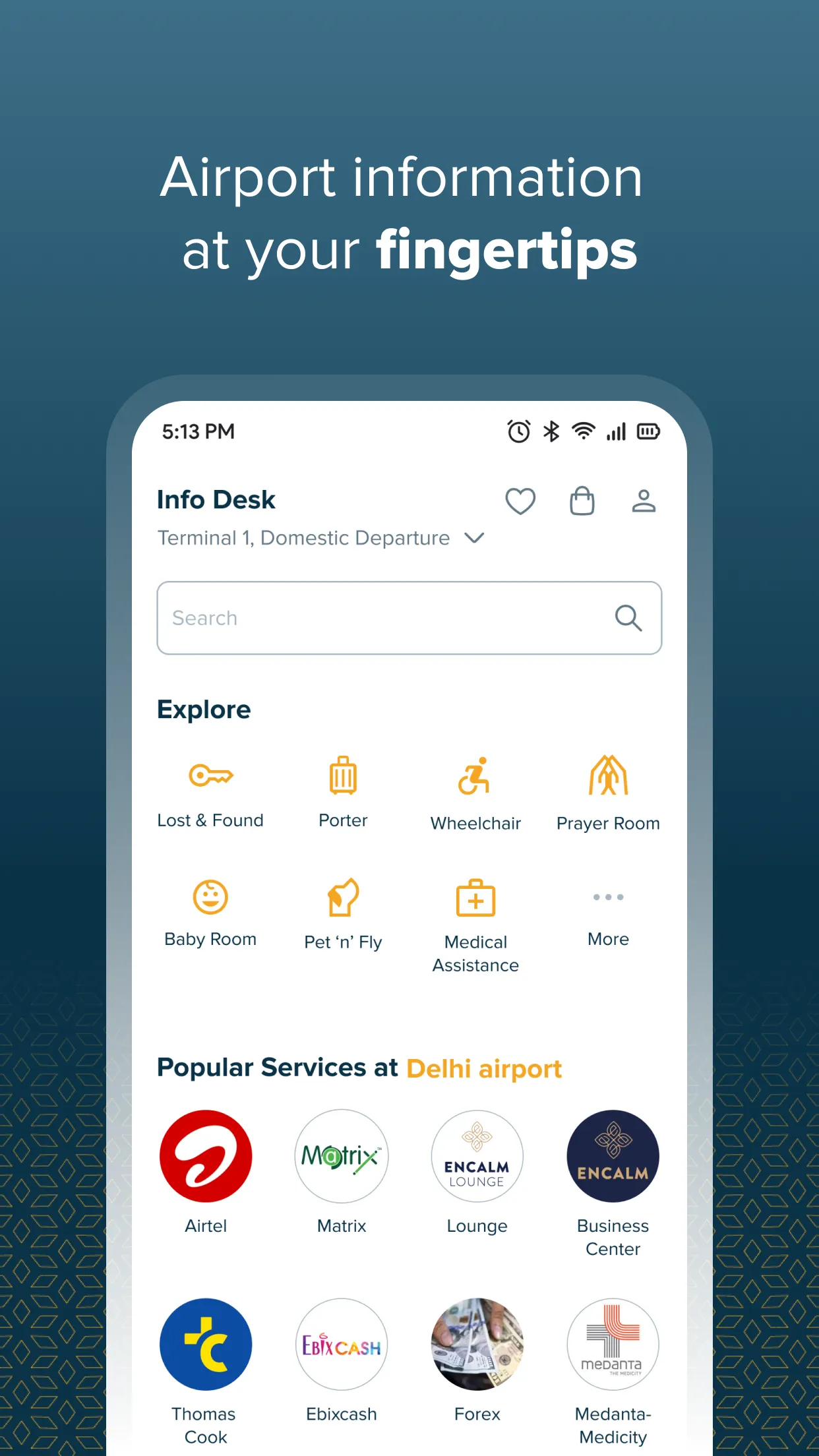 HOI - Airport Travel Companion | Indus Appstore | Screenshot