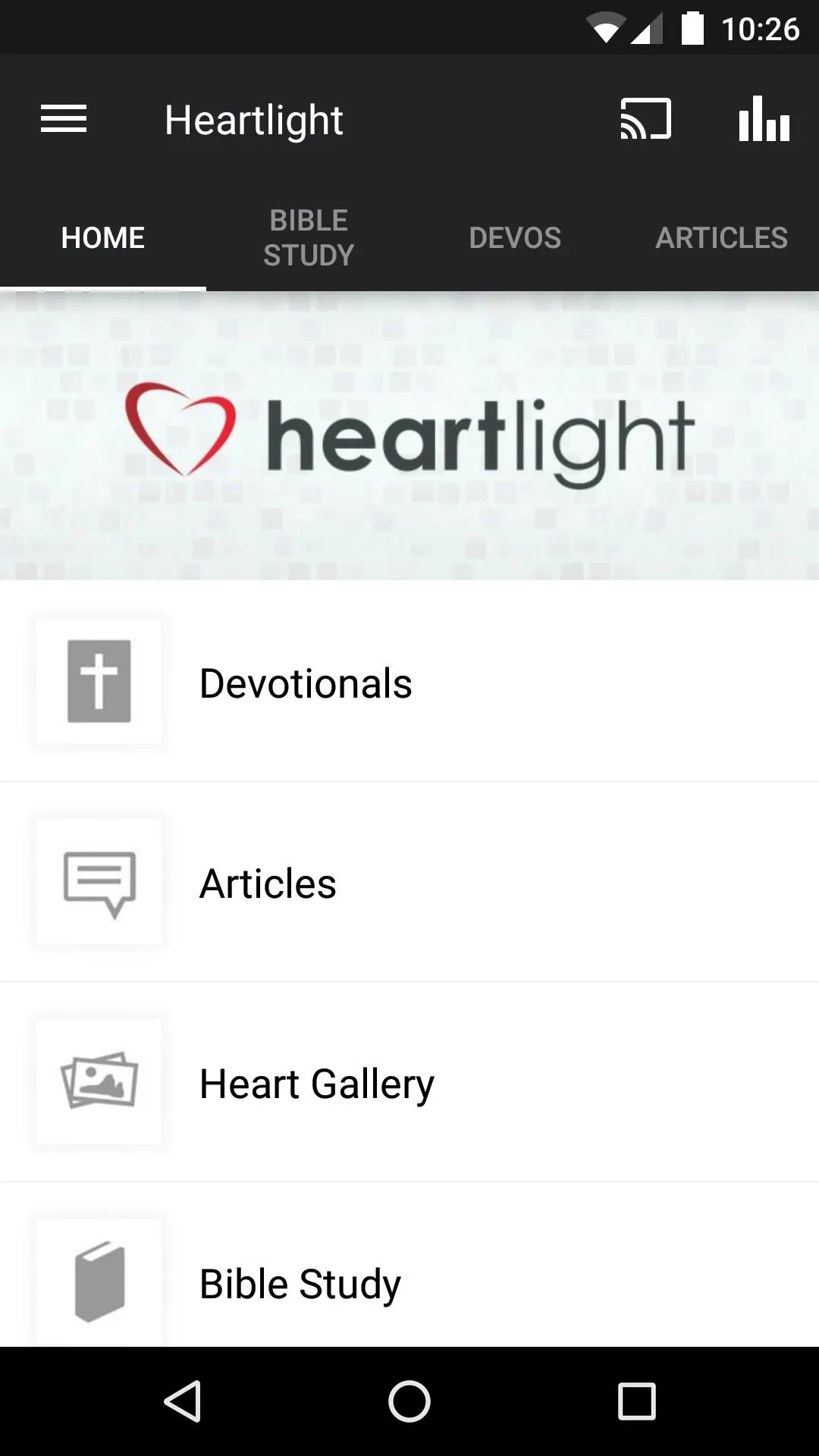 Heartlight - Daily Devotionals | Indus Appstore | Screenshot