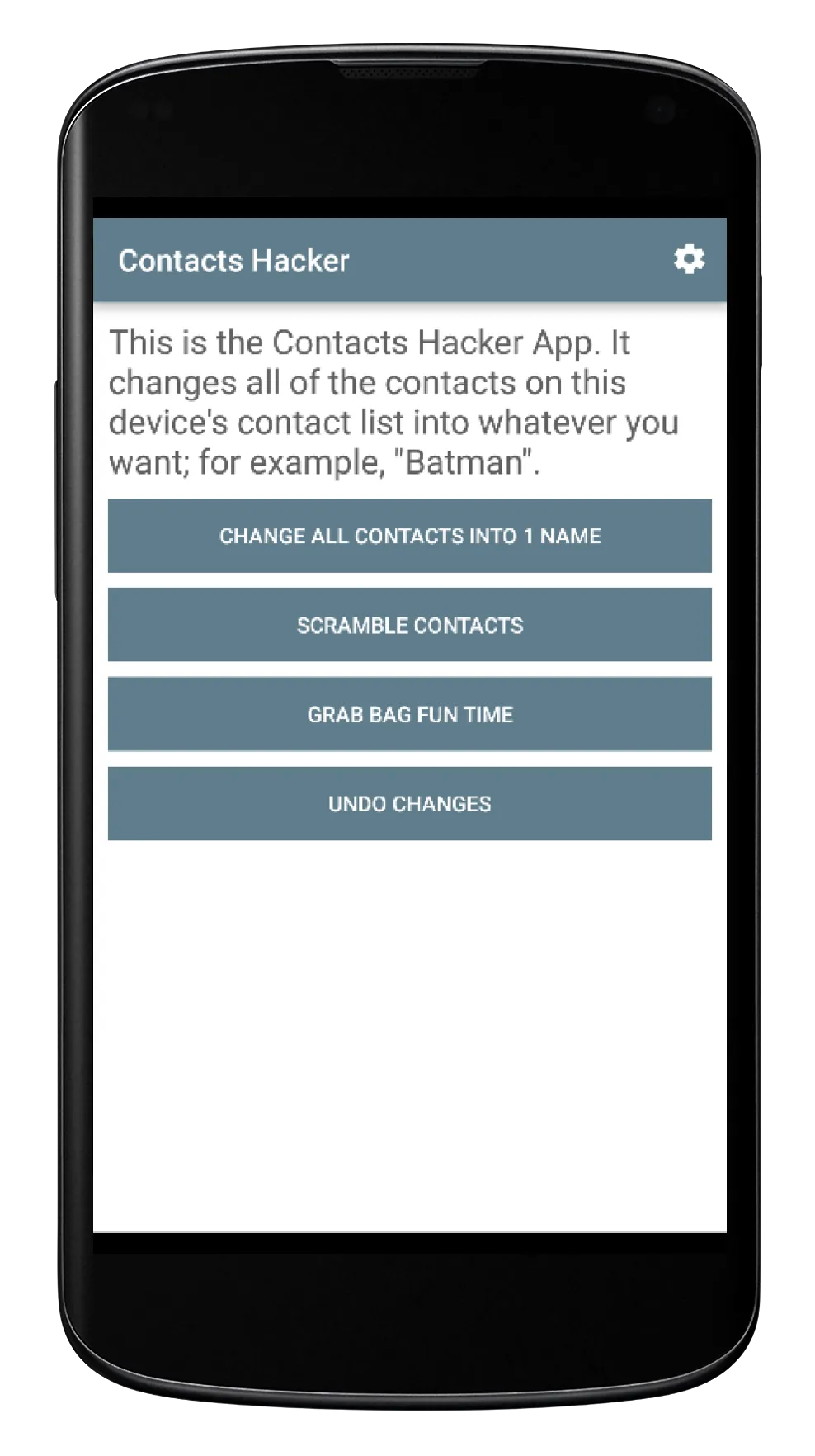 Contacts Hacker - Prank App | Indus Appstore | Screenshot