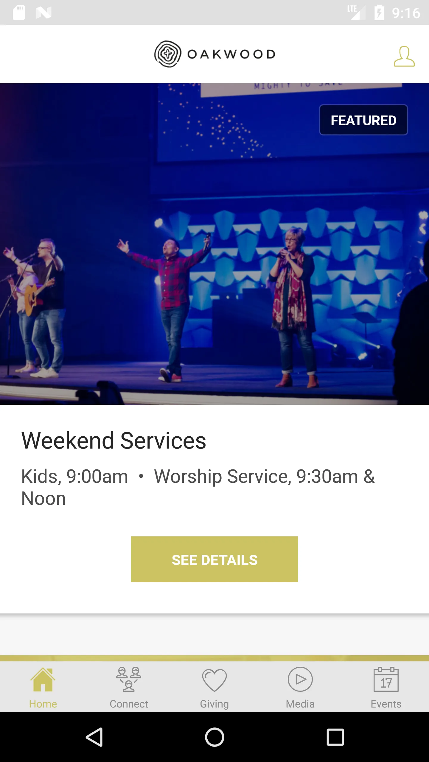 Oakwood Baptist (oakwoodbc) | Indus Appstore | Screenshot