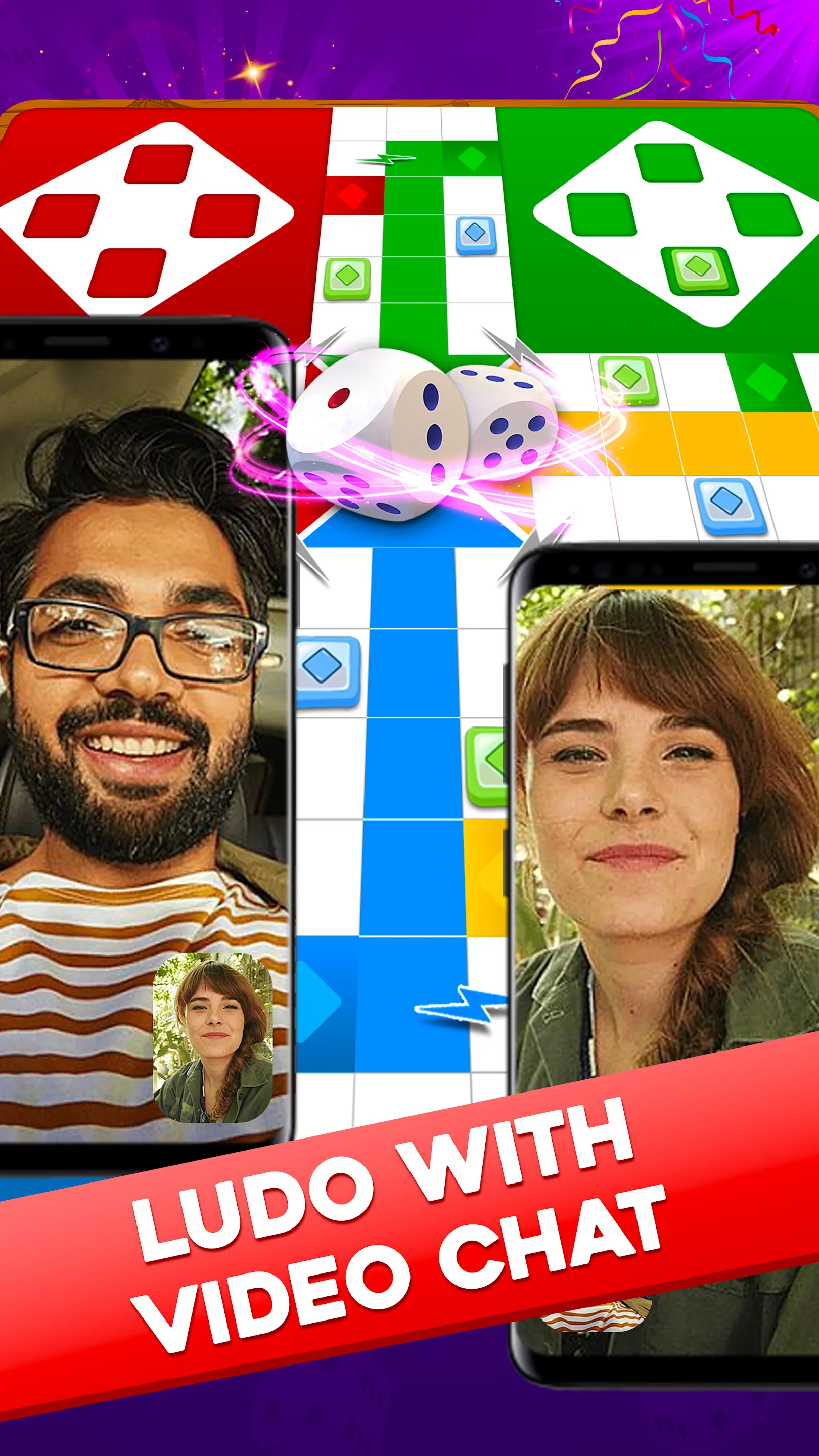 Ludo Lush-Game with Video Call | Indus Appstore | Screenshot