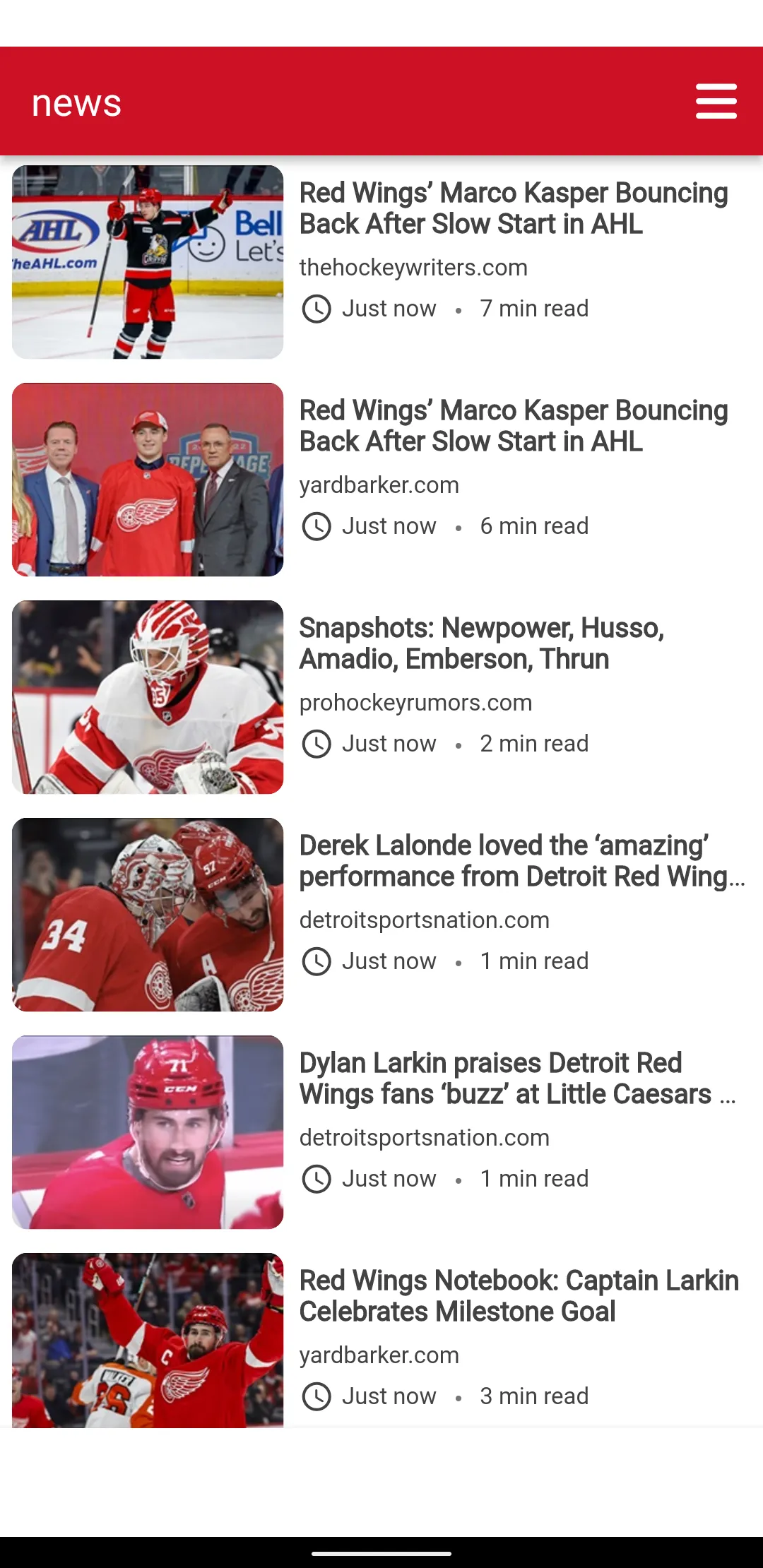 Detroit Hockey - Wings Edition | Indus Appstore | Screenshot