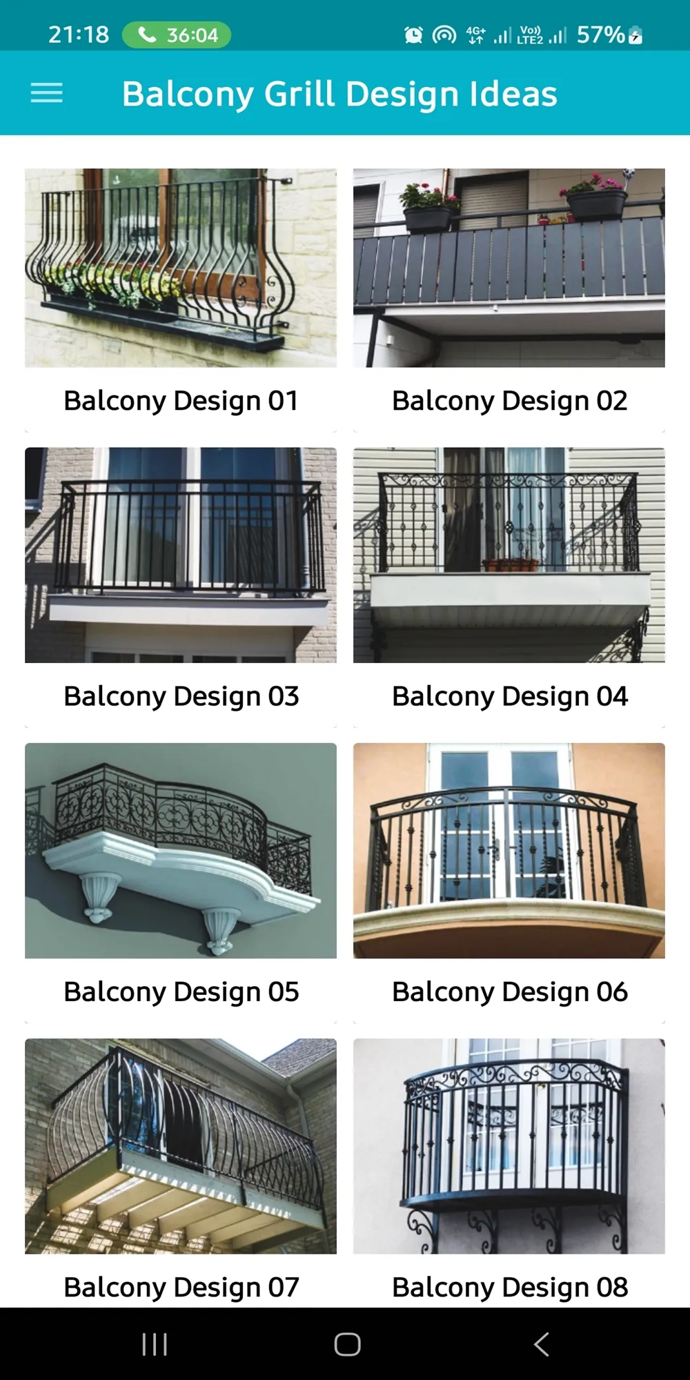 Balcony Grill Design Ideas | Indus Appstore | Screenshot