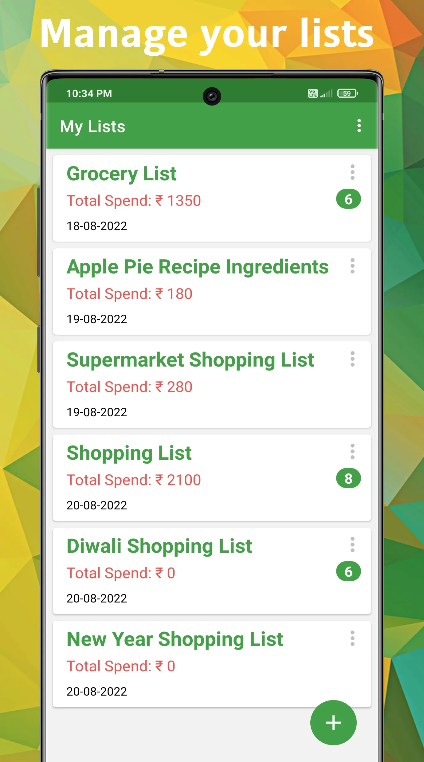 OurList - My Grocery List | Indus Appstore | Screenshot