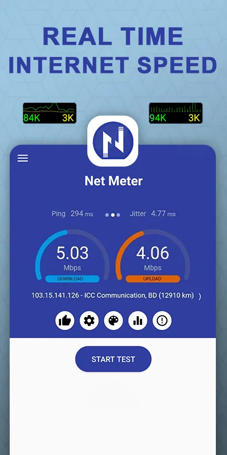 Net Meter | Indus Appstore | Screenshot