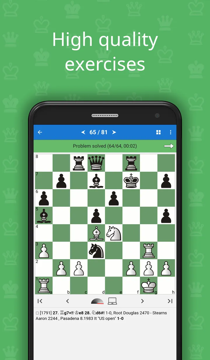 Mate in 2 (Chess Puzzles) | Indus Appstore | Screenshot