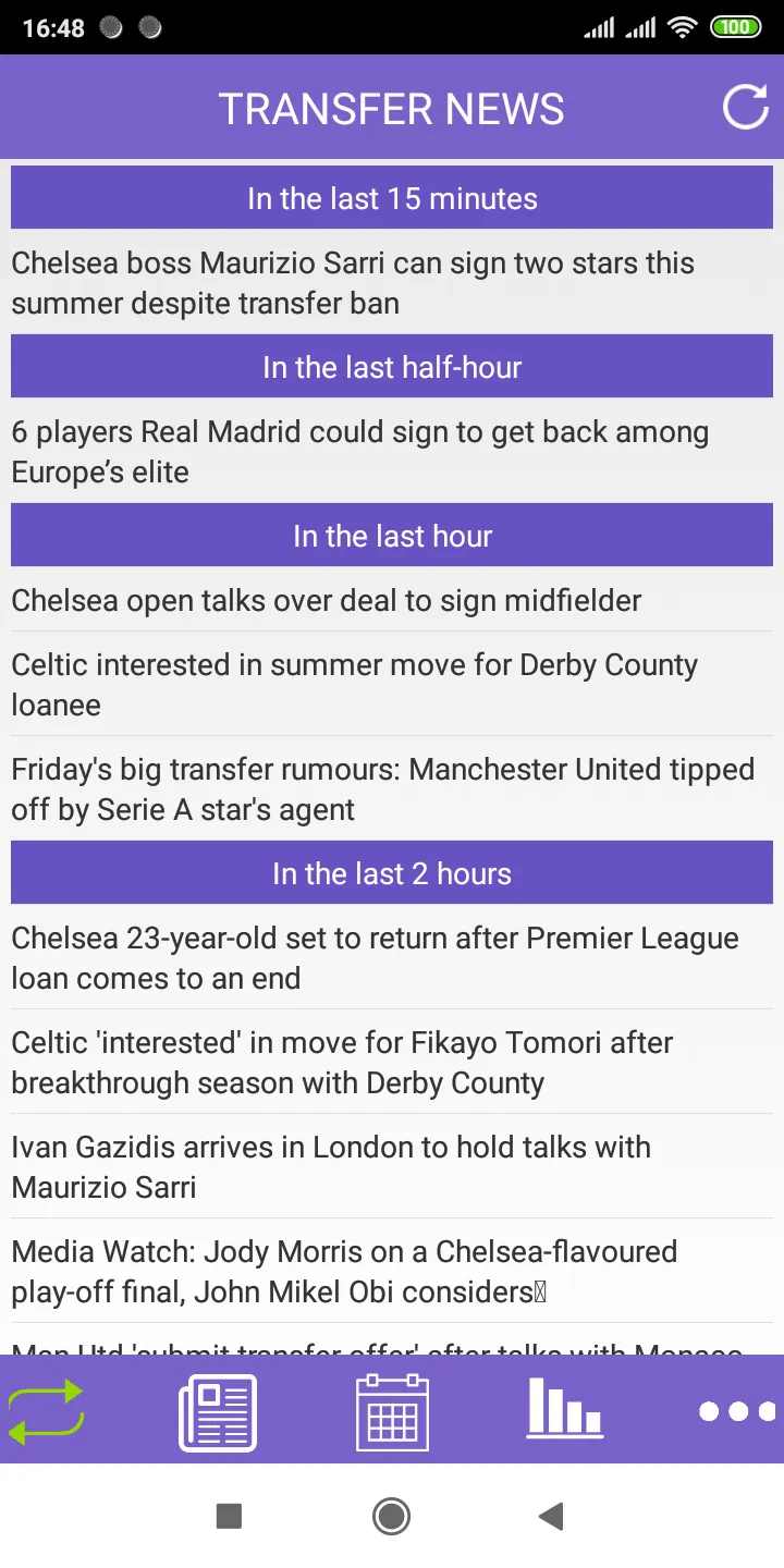 Transfer News for Chelsea | Indus Appstore | Screenshot