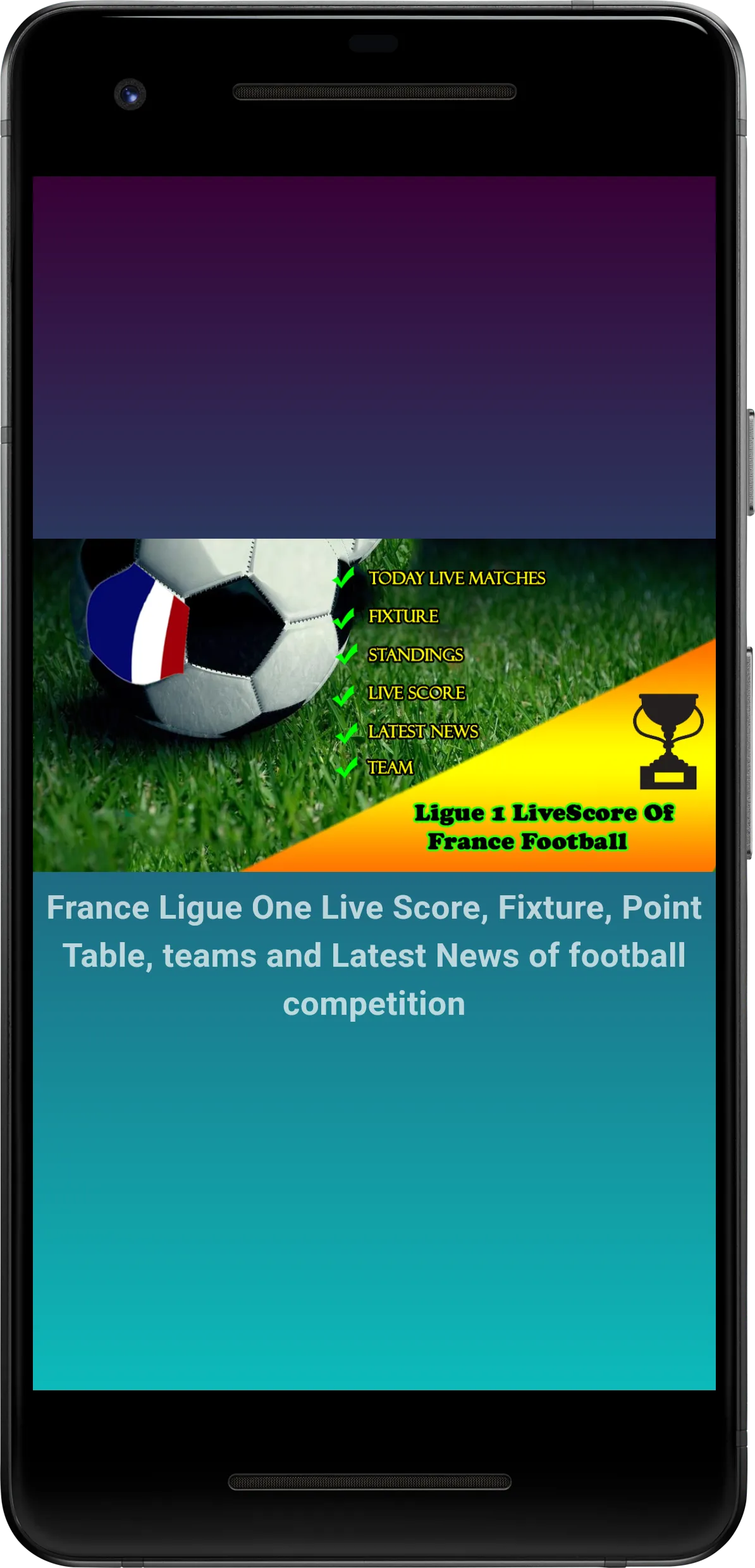 France Ligue1 - LiveScore | Indus Appstore | Screenshot