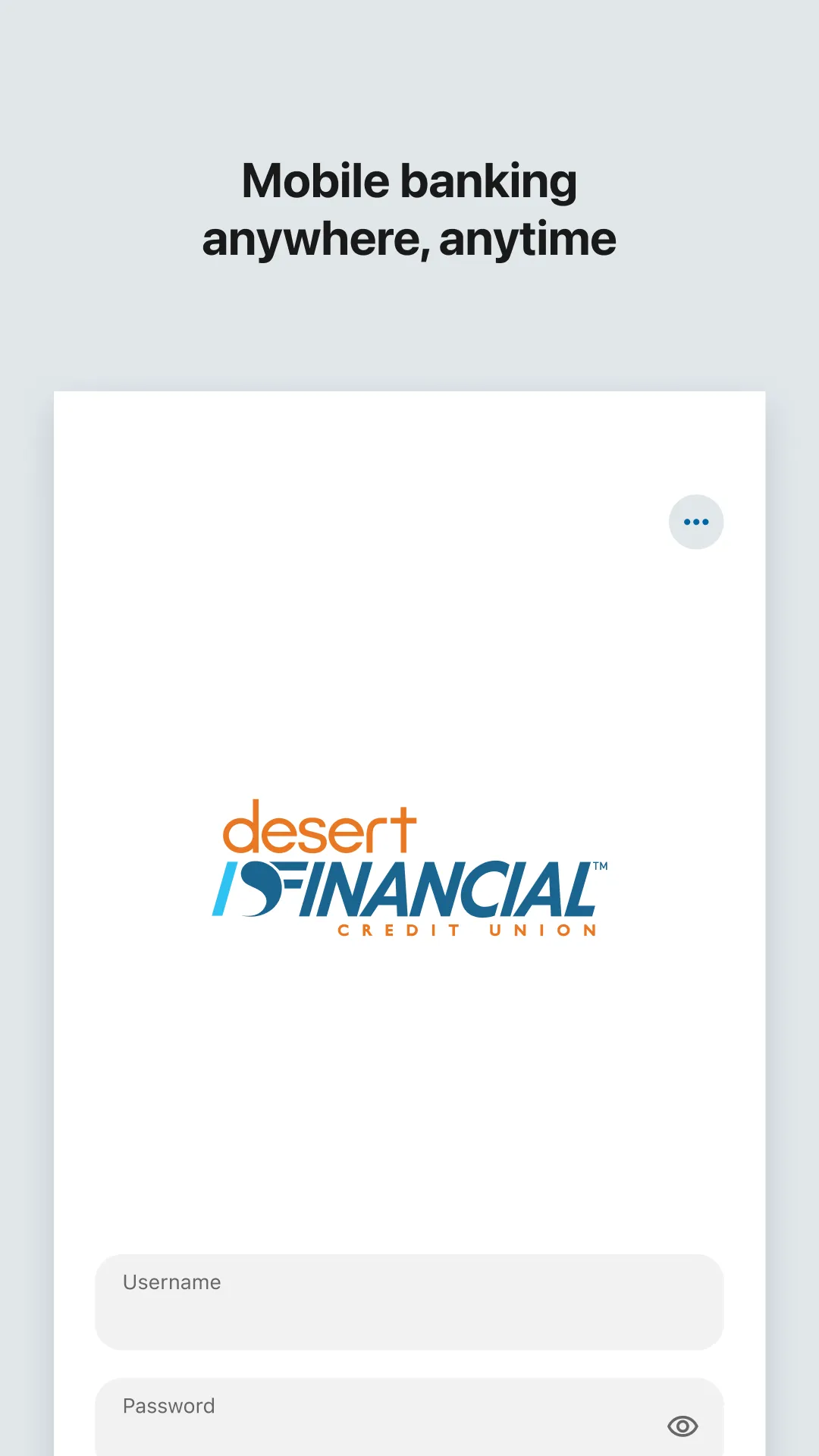 Desert Financial Mobile | Indus Appstore | Screenshot