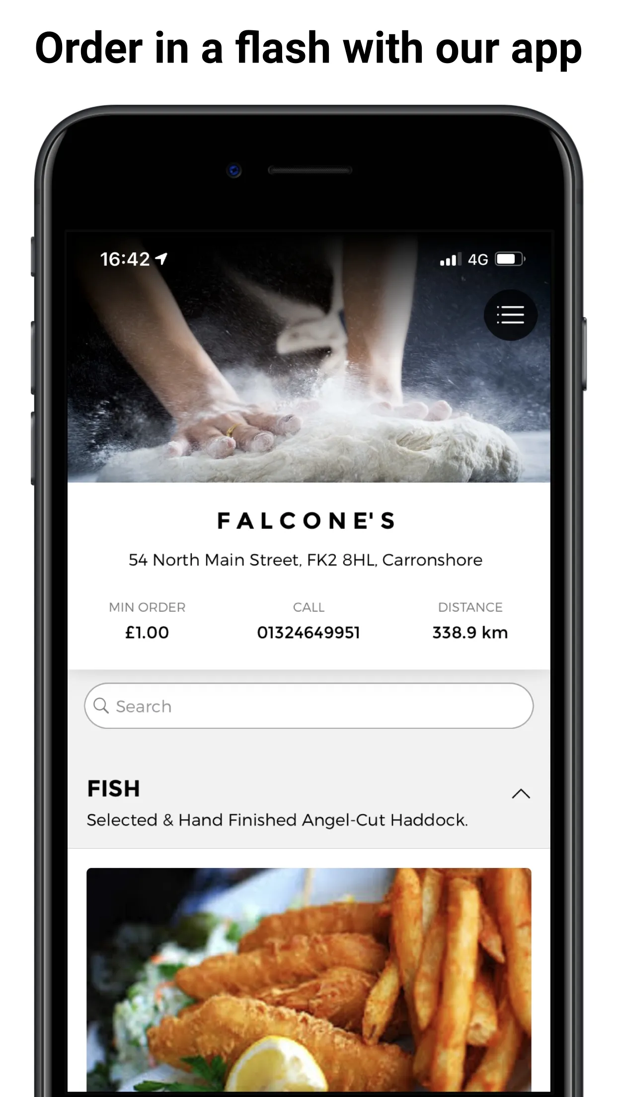 Falcone's Fish and Chips | Indus Appstore | Screenshot