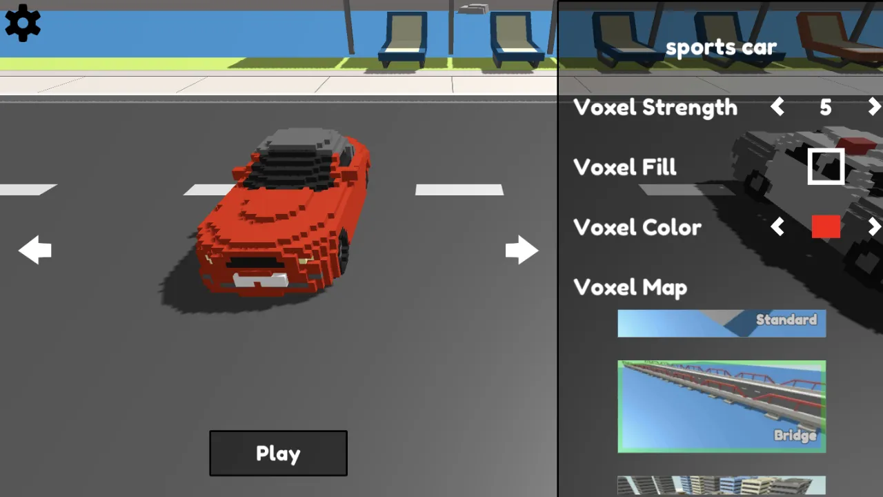 Voxel Car Breaker | Indus Appstore | Screenshot