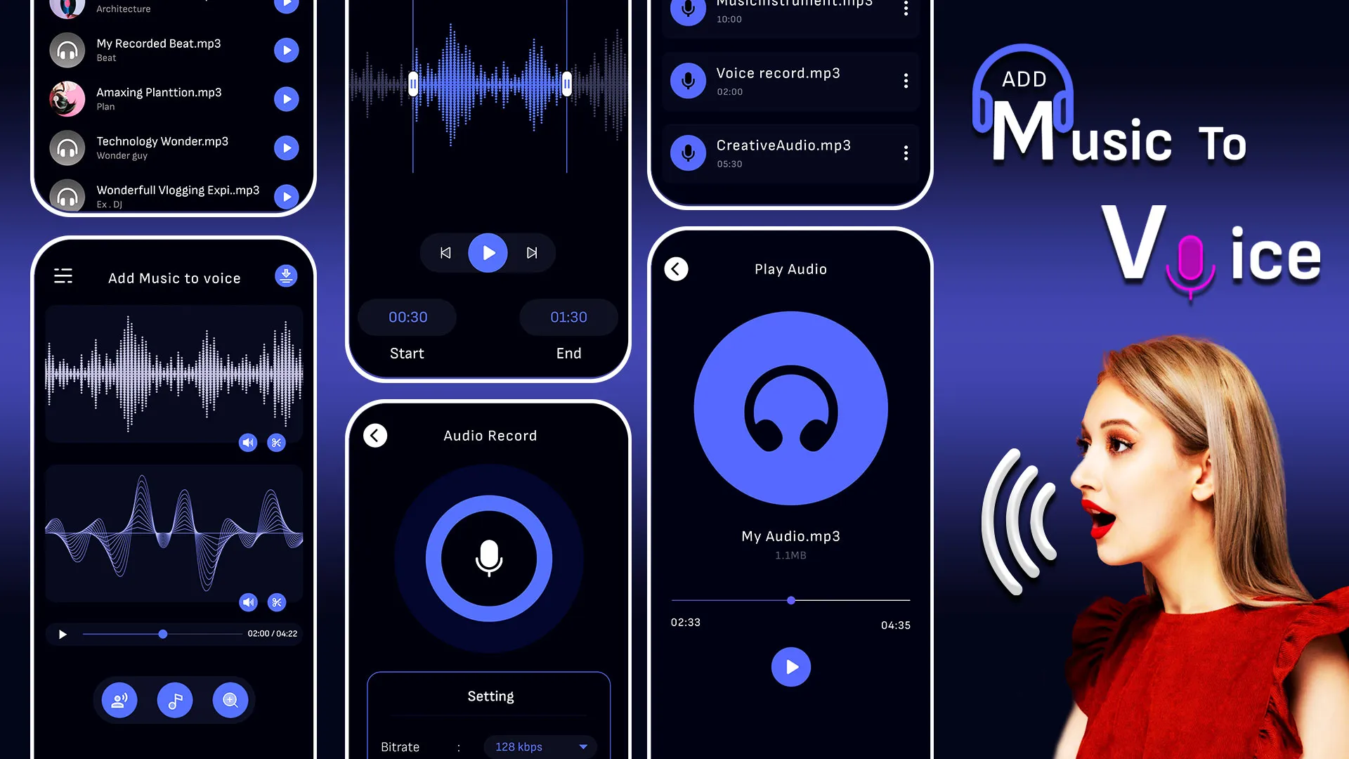 Add Music To Voice: Mix Melody | Indus Appstore | Screenshot