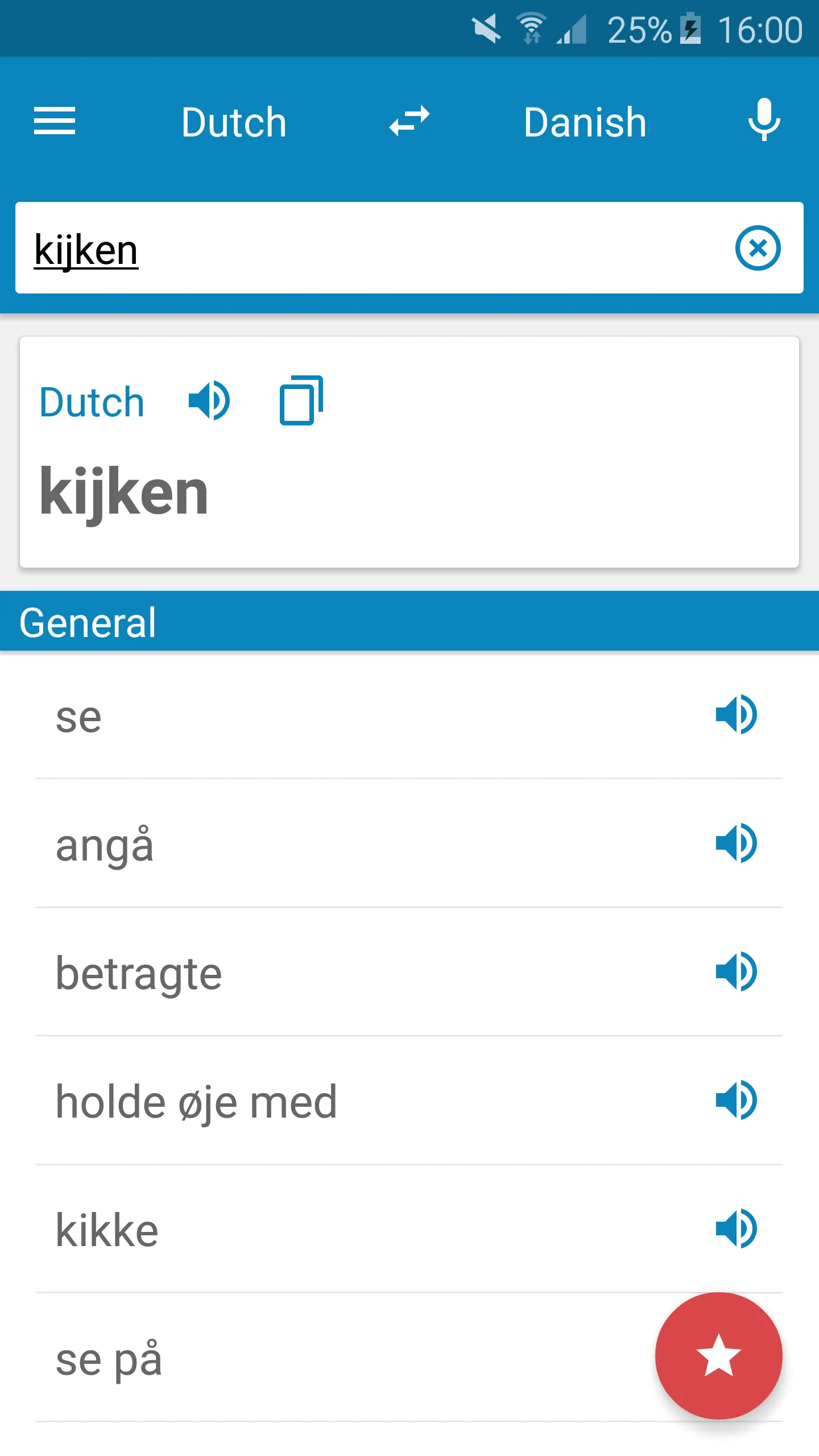 Danish-Dutch Dictionary | Indus Appstore | Screenshot