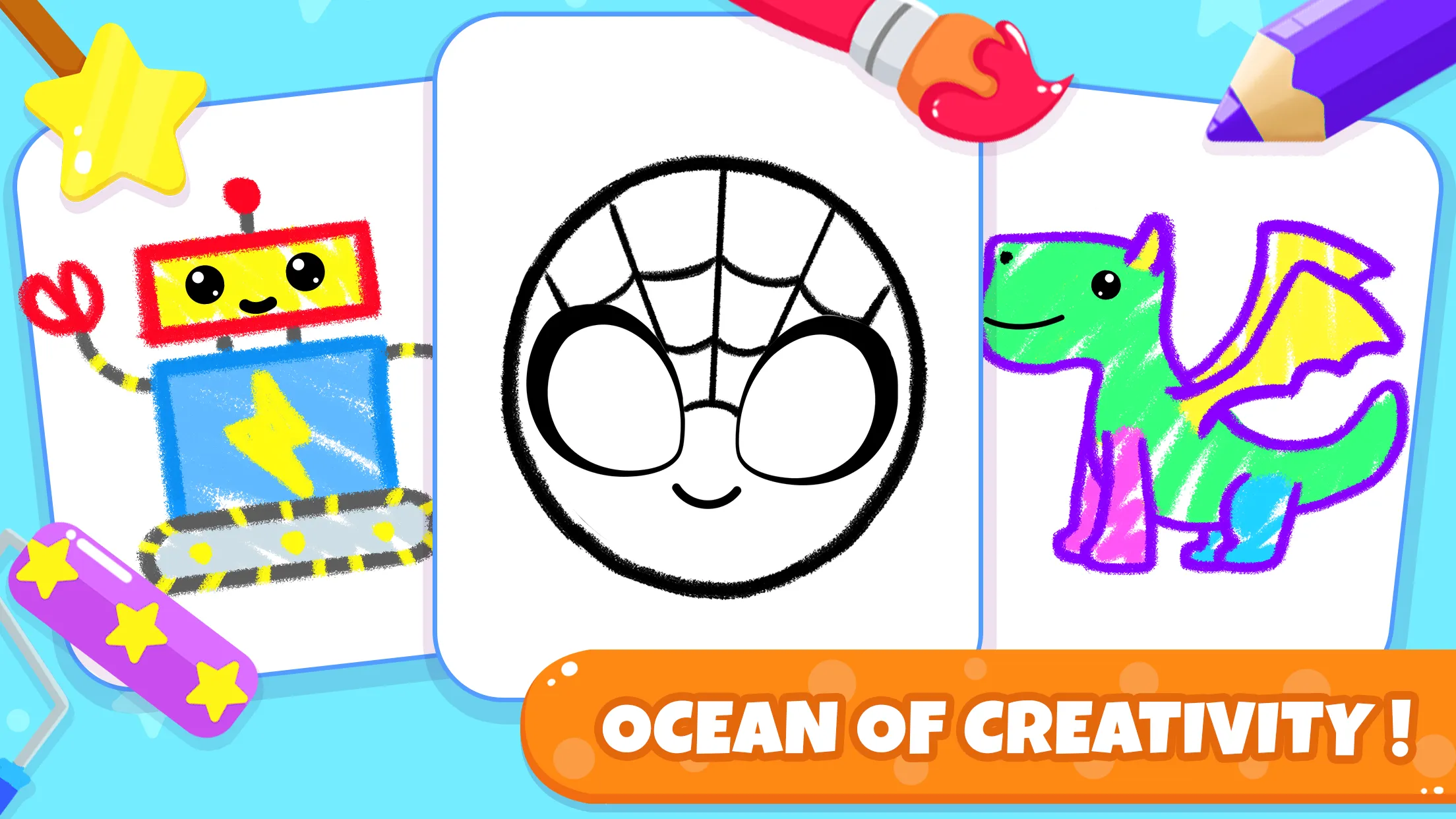 Drawing Games: Paint And Color | Indus Appstore | Screenshot