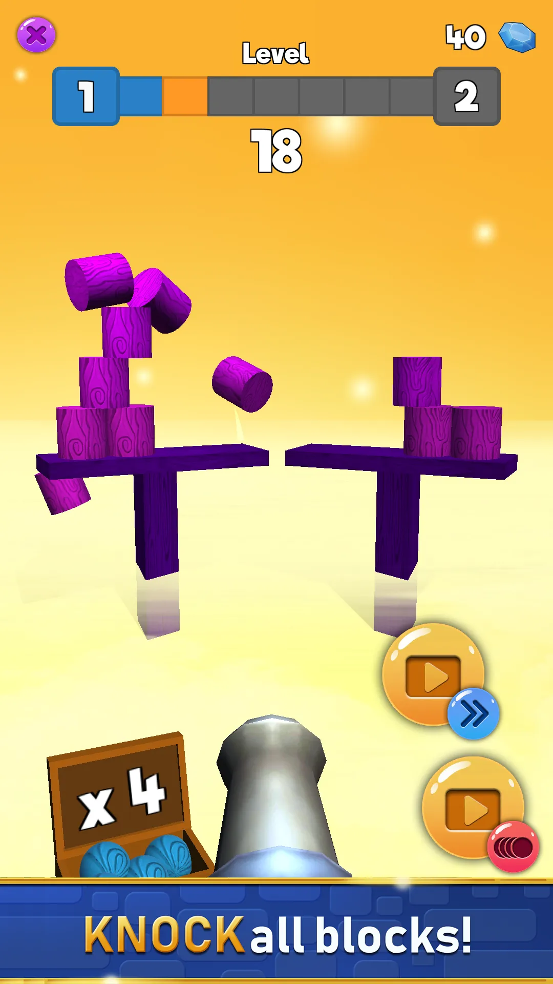 Knock Blocks - Ball Shooter 3D | Indus Appstore | Screenshot