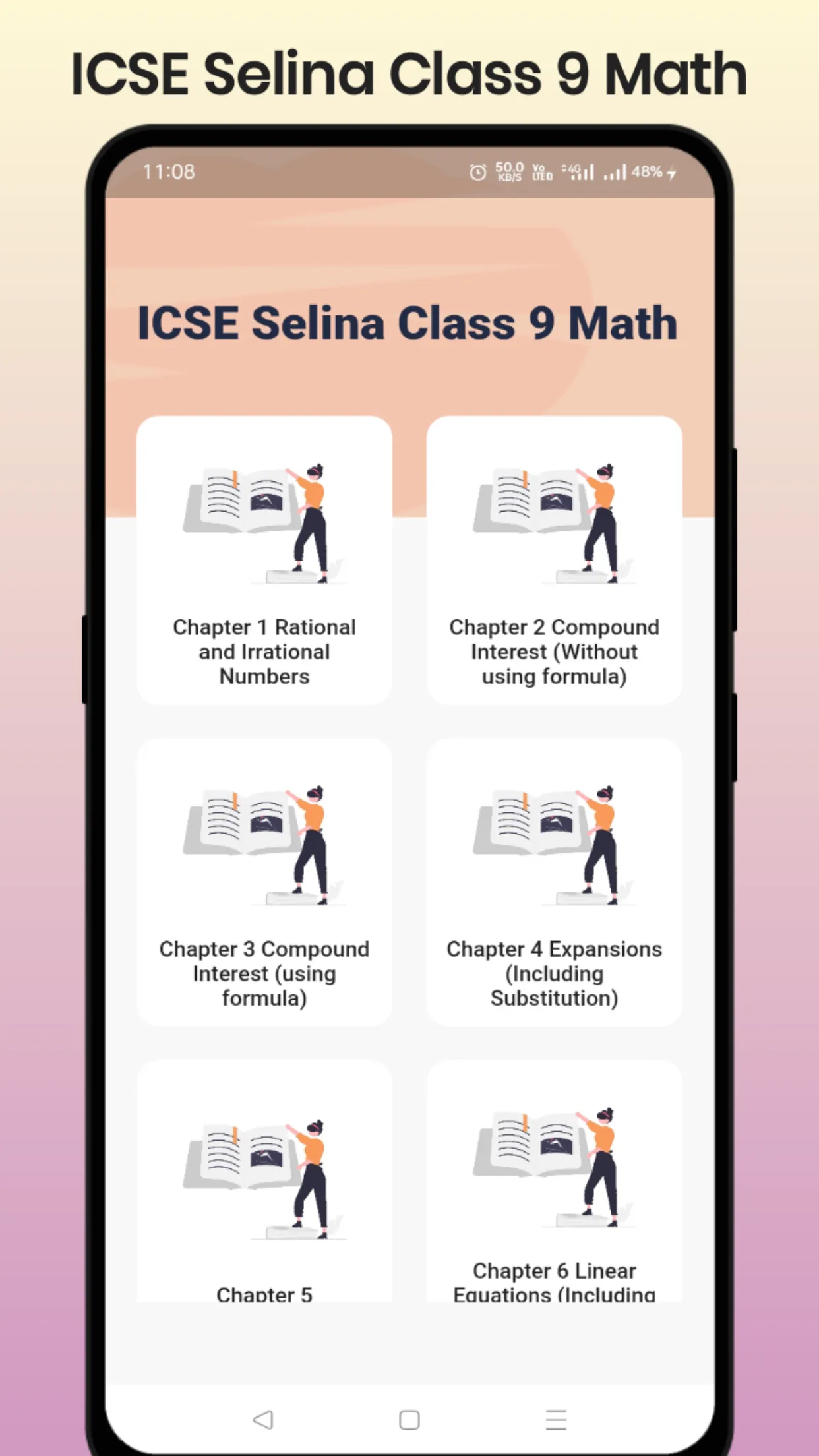 ICSE Selina Class 9 Math | Indus Appstore | Screenshot