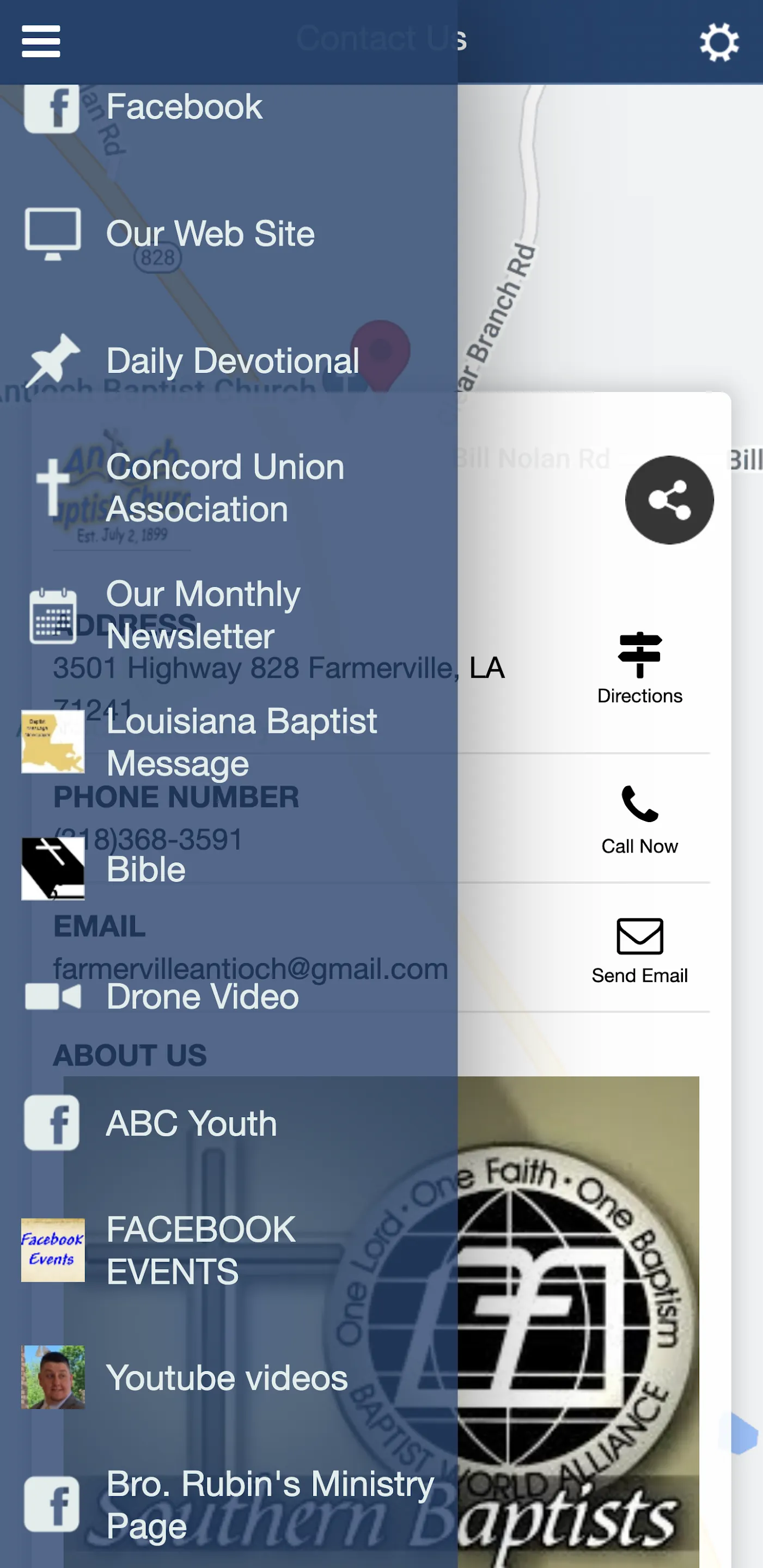 Antioch Baptist Farmerville | Indus Appstore | Screenshot