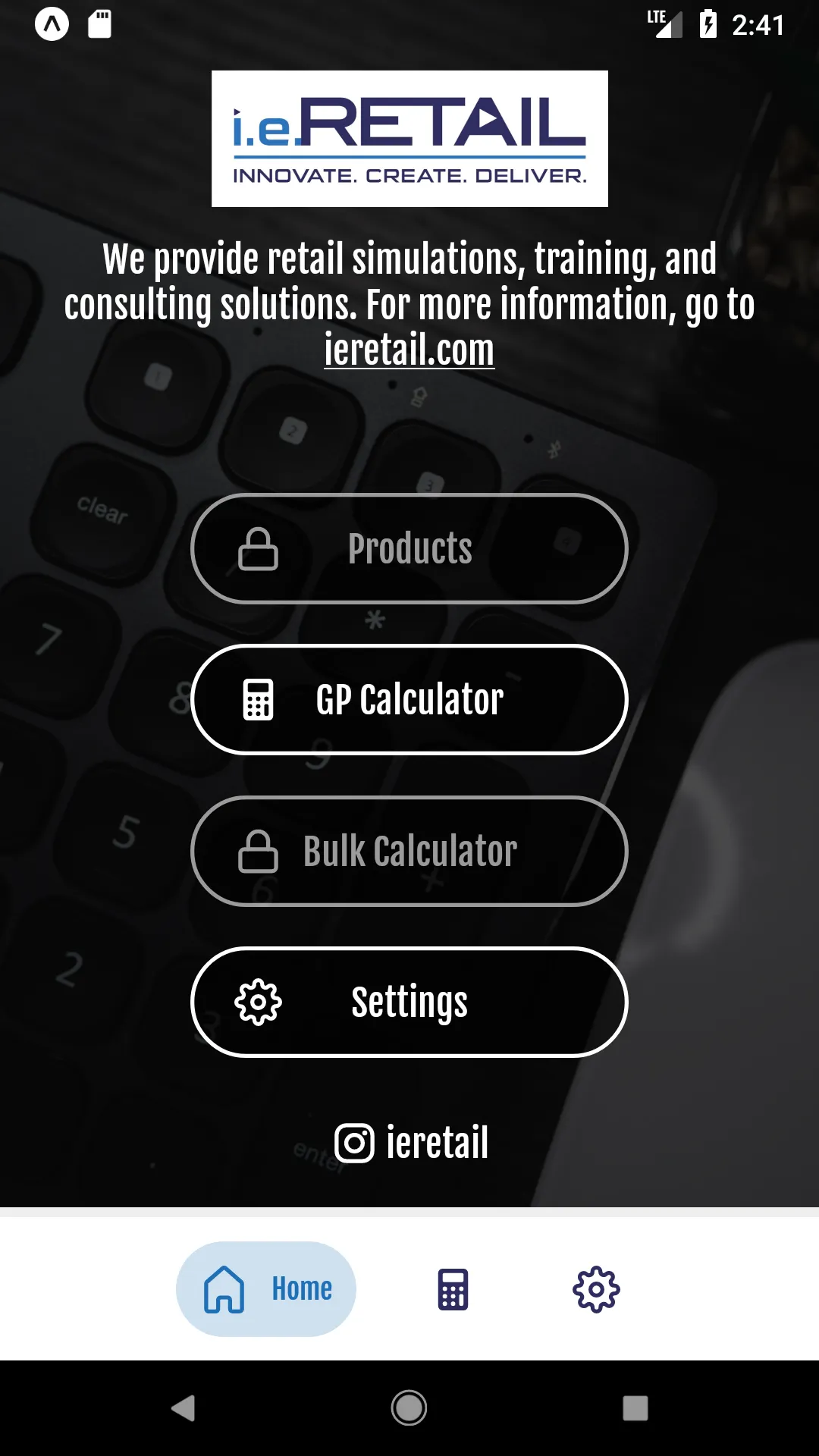 ieRetail Calculator | Indus Appstore | Screenshot