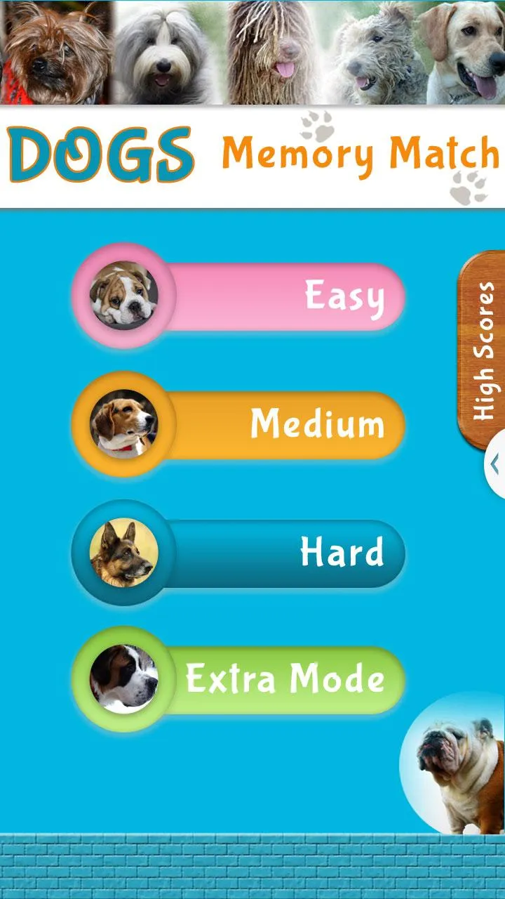 Dogs Memory Match Pairs Game | Indus Appstore | Screenshot