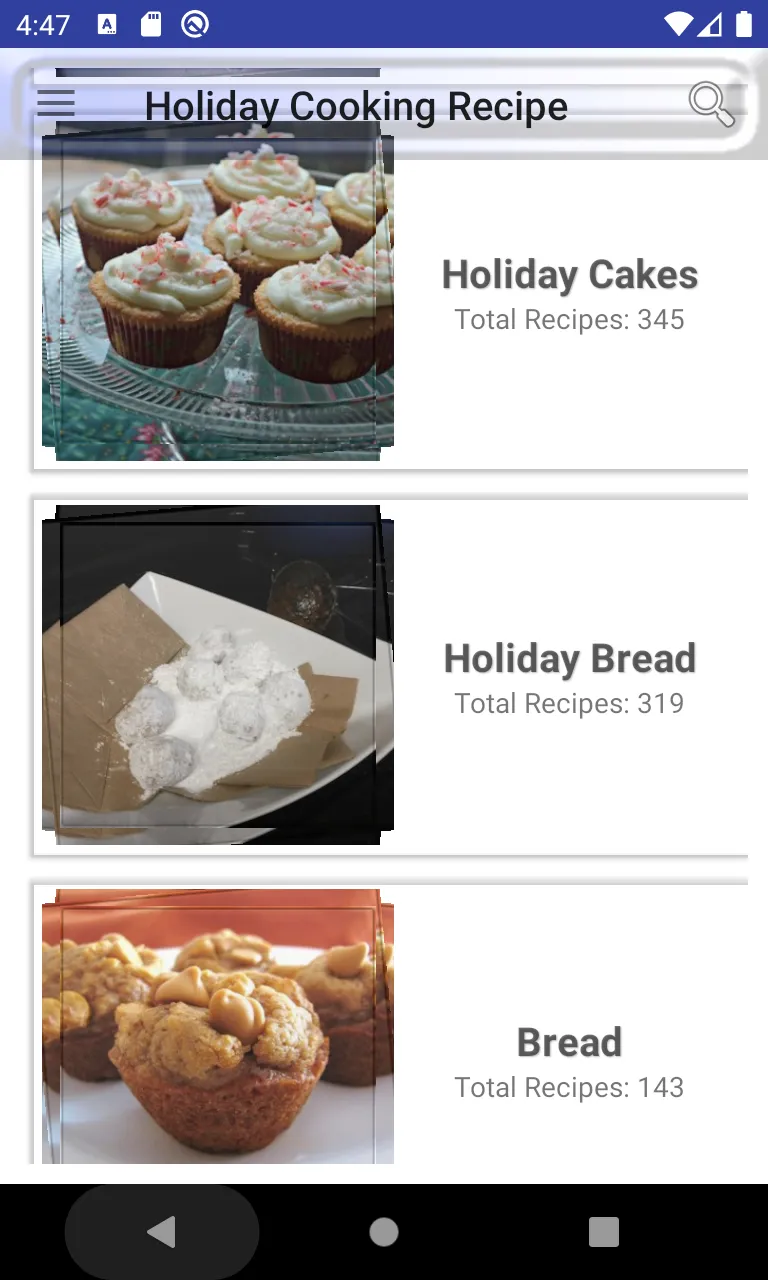 Holiday party recipe | Indus Appstore | Screenshot